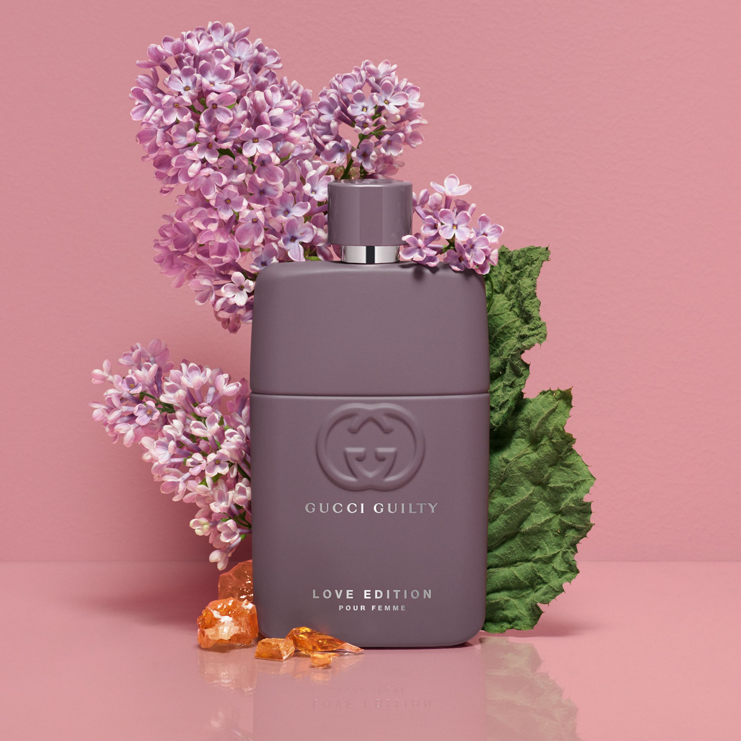 GUCCI罪愛蜜戀限量版女香,50ML/NT$4,800、90ML/NT$6,500。(盧亞提供)