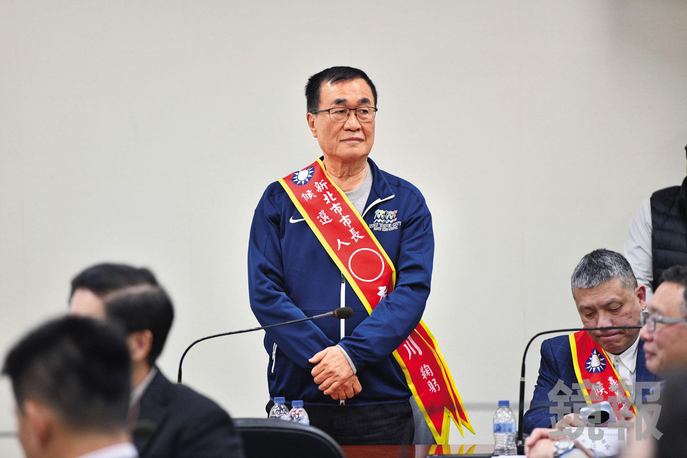 藍營對李四川（圖）出線有信心，但對納黃國昌入競選團隊、選後聯合小內閣有不小疑慮。（鏡報李智為）