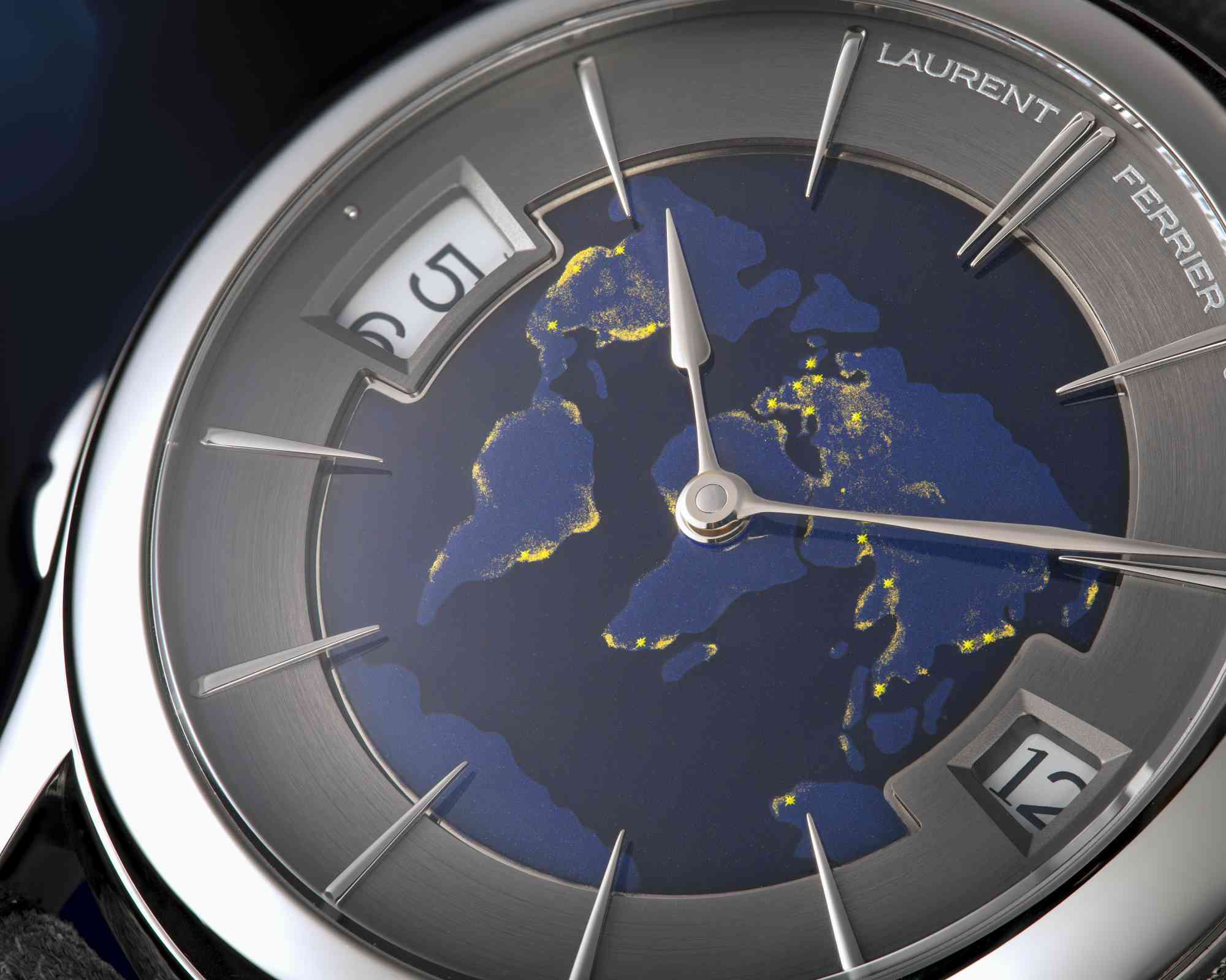 新錶 2025／低調奢華的雙重奏！LAURENT FERRIER Classic 系列發表Traveller Globe Night Blue 與 Auto Horizon 兩款新作