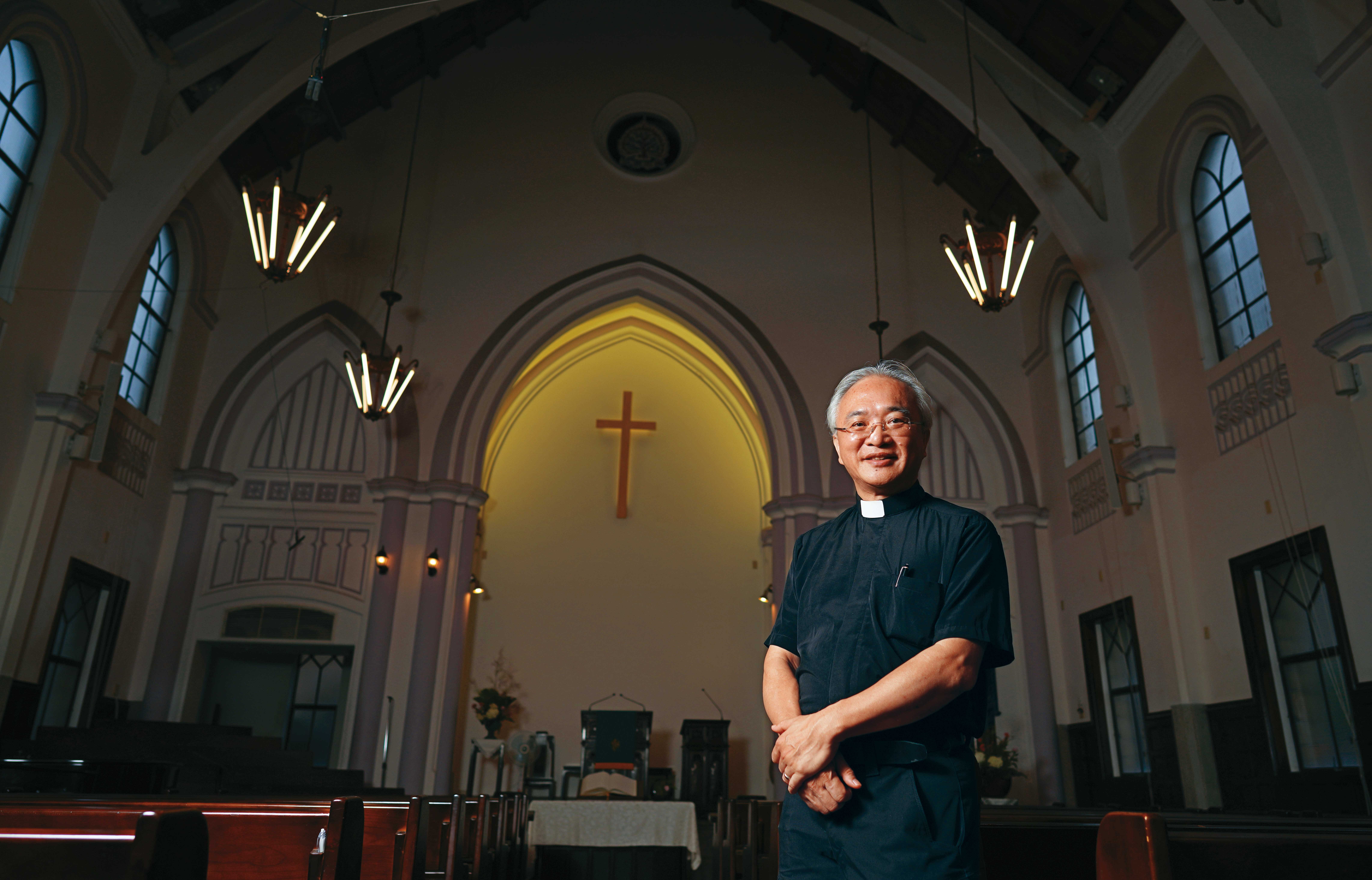 黃春生說，上帝國的價值也必須在公共領域實踐。