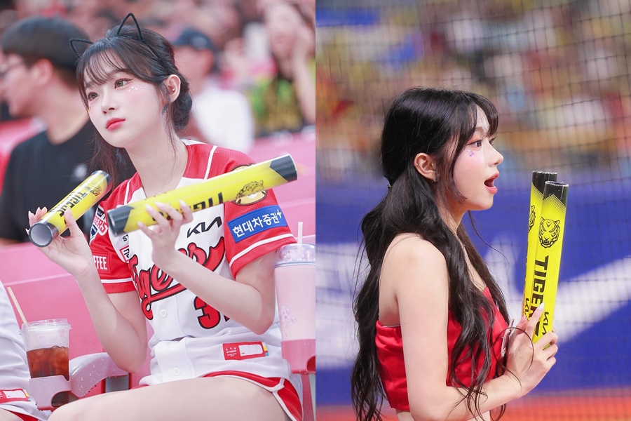 南韓人氣啦啦隊員李珠珢與經紀公司的合約到期，外界推測她有望來台發展。（翻攝自@my._.chuuu IG）