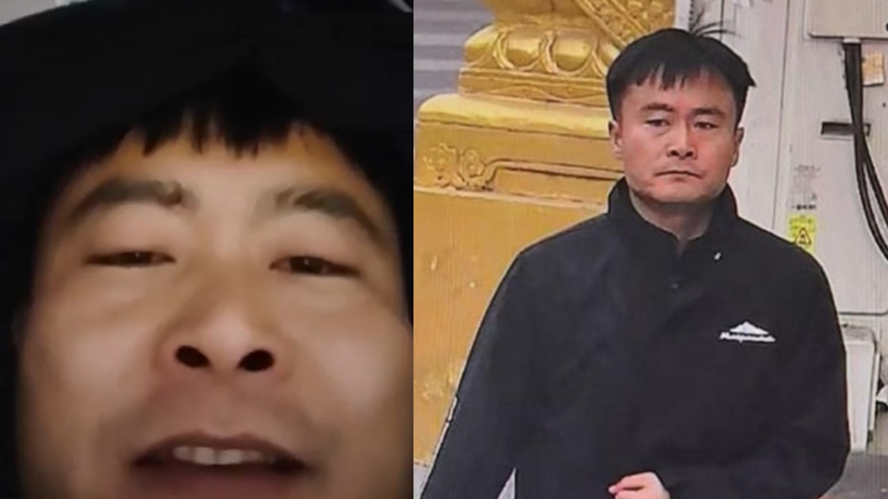 中國爆隨機砍人多人死傷，凶嫌視訊畫面曝。（翻攝自Ｘ）