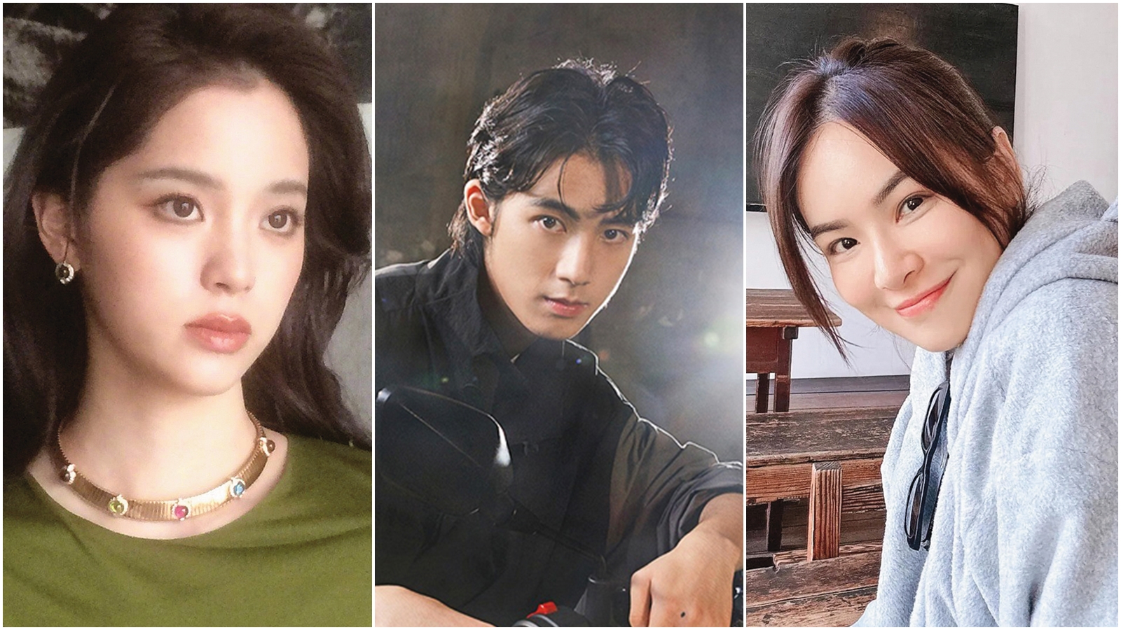 歐陽娜娜、德德與陳沂均為政二代。（翻攝自社群媒體）