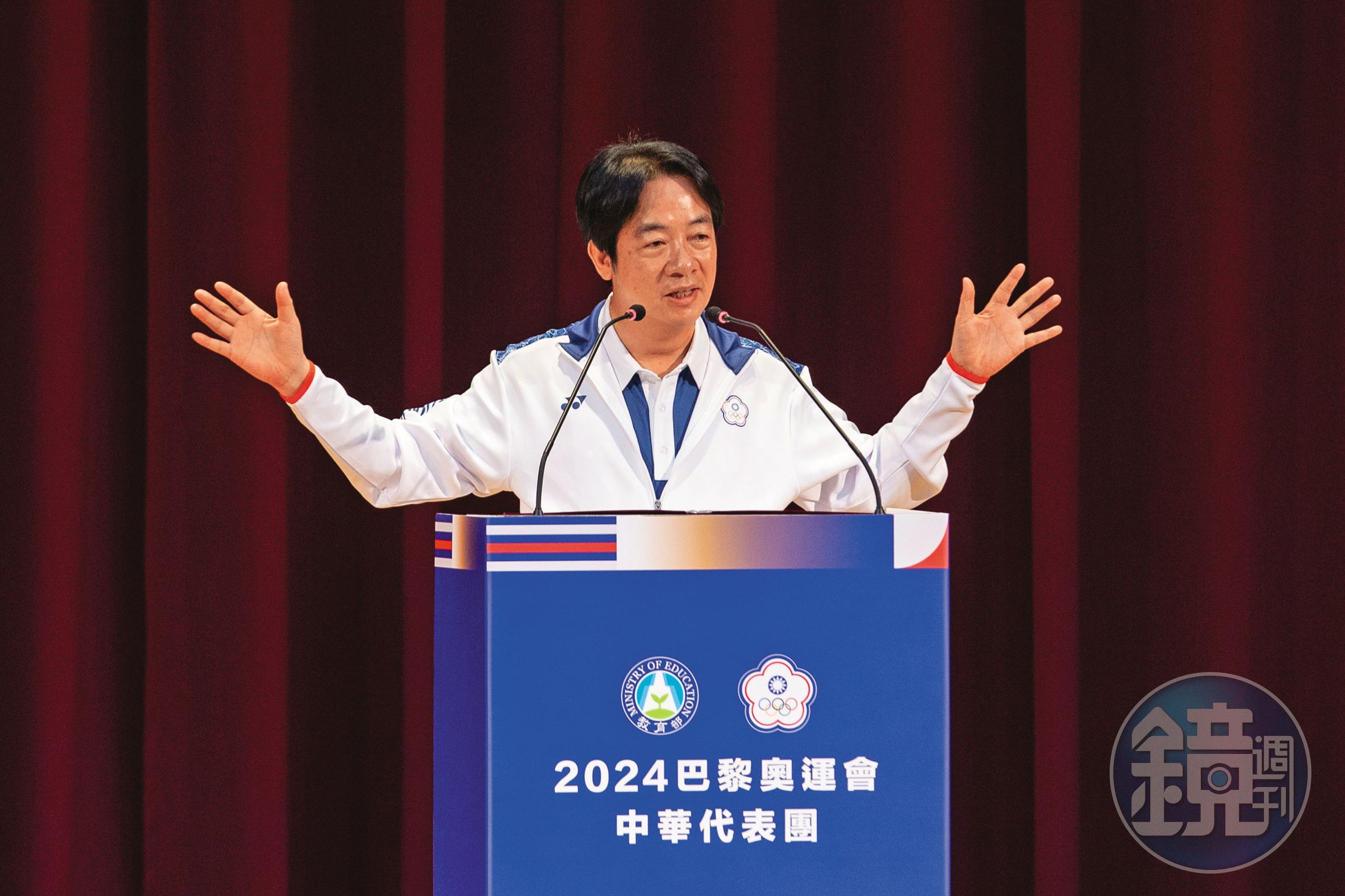 民進黨今中常會上,賴清德邀來石明謹、劉柏君聽取報告,強調體育發展目標應是推動全民運動成為運動大國。(本刊資料照)