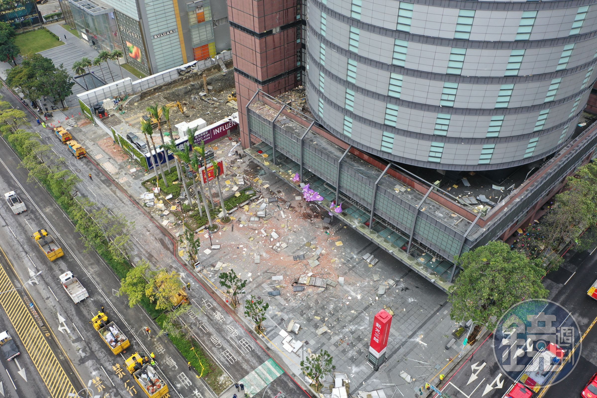 台中市新光三越今（13）日上午11時許發生氣爆，造成嚴重傷亡。