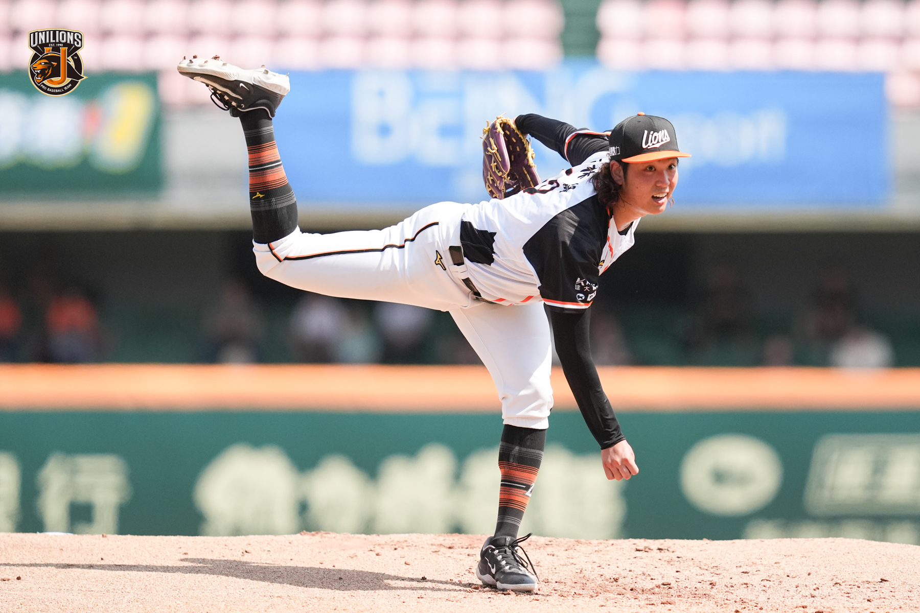 古林睿煬旅日，由火腿隊取得議約權。（統一獅提供）