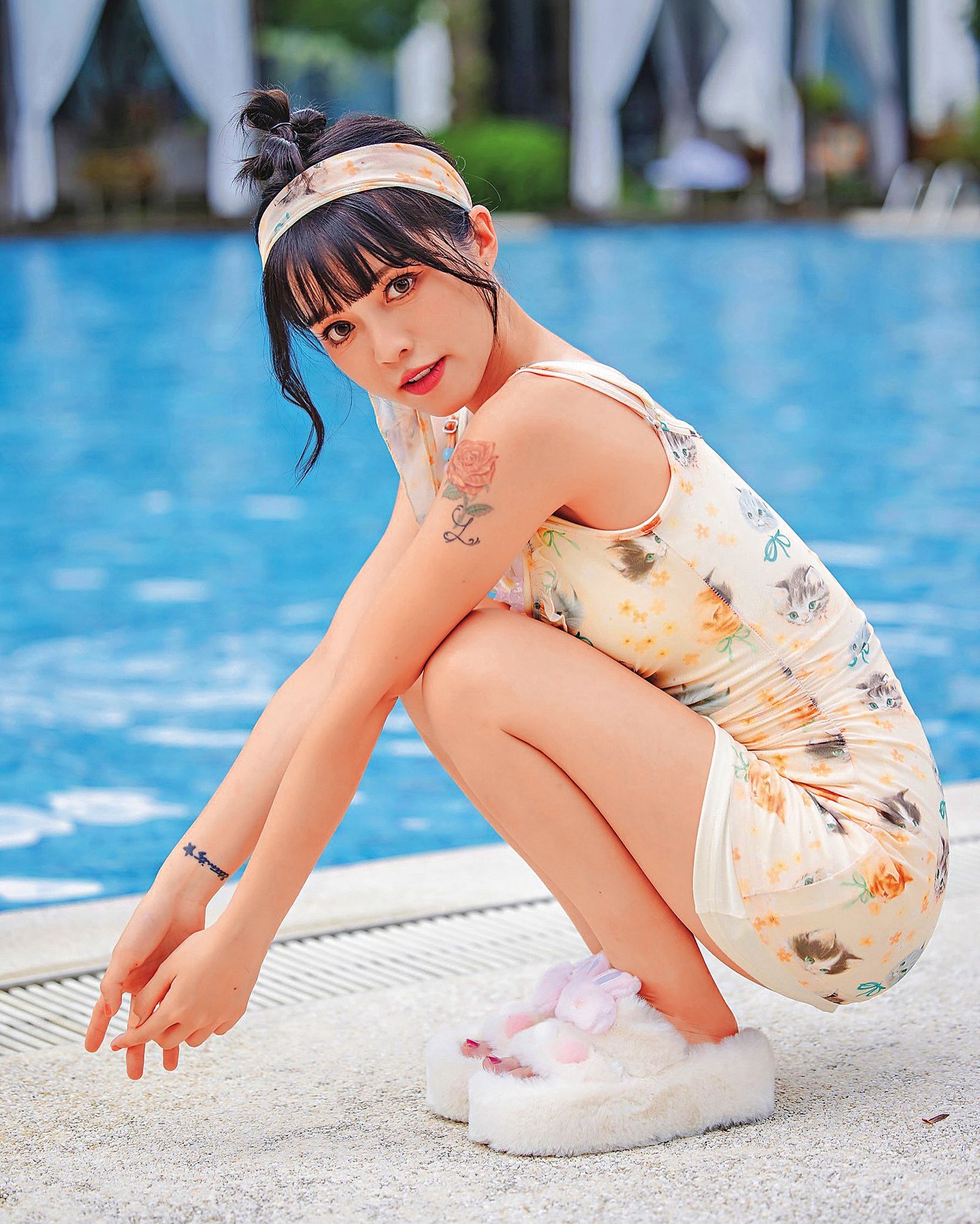 除了職棒，禹菡也跨足職排舞台，加入「桃氣女孩」。（翻攝自禹菡IG）