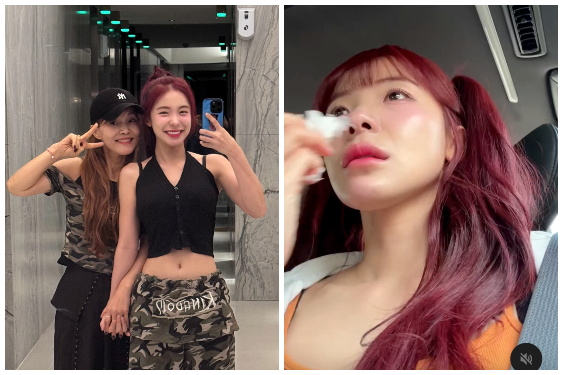 李多慧要跟媽媽分開，難過得落淚。（翻攝李多慧Threads）