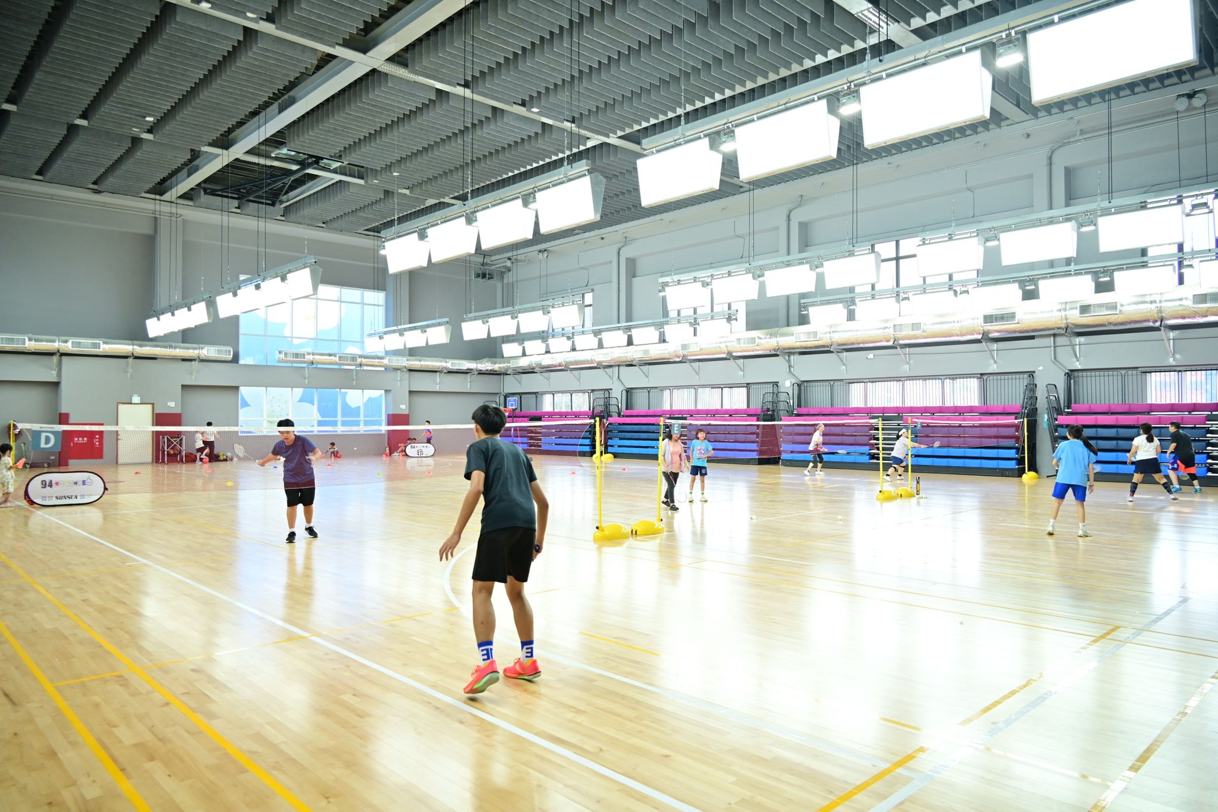 竹東全民運動館綜合球場。