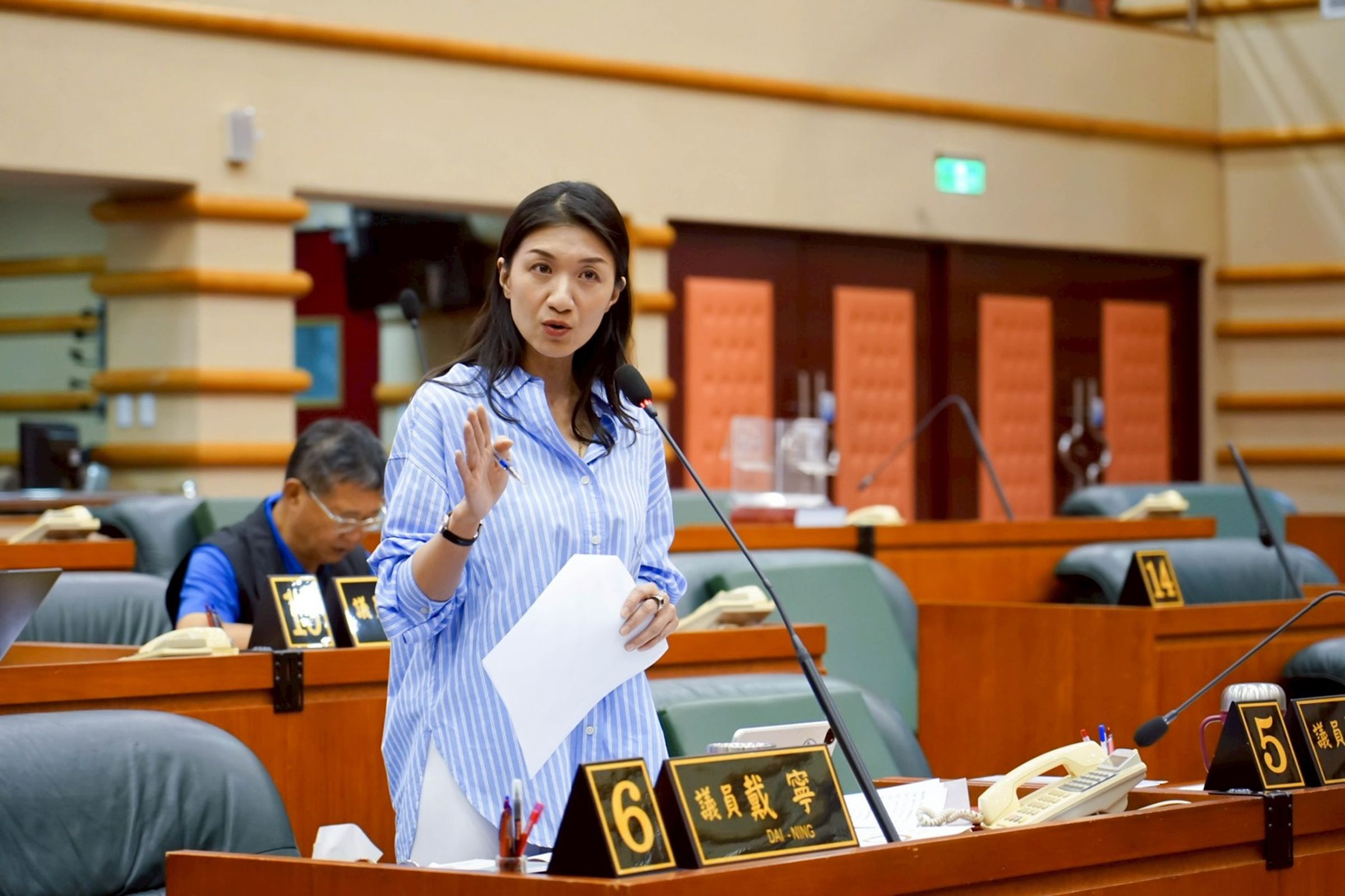 嘉義市議員戴寧涉貪助理費，遭判刑5年6月定讞。（翻攝自戴寧臉書）