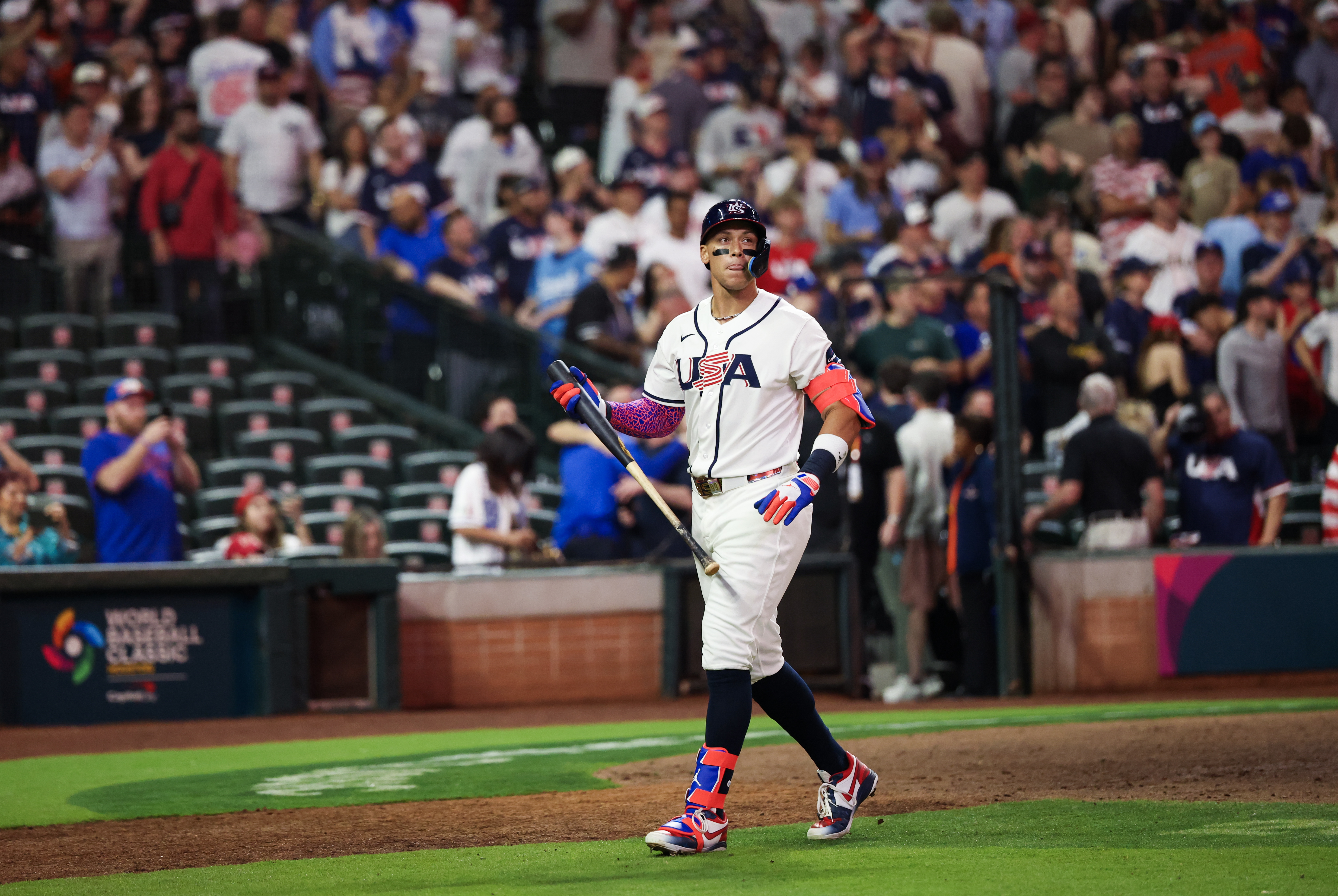 美國隊驚險守住晉級門票，8強複賽將對戰加拿大。（東方IC）