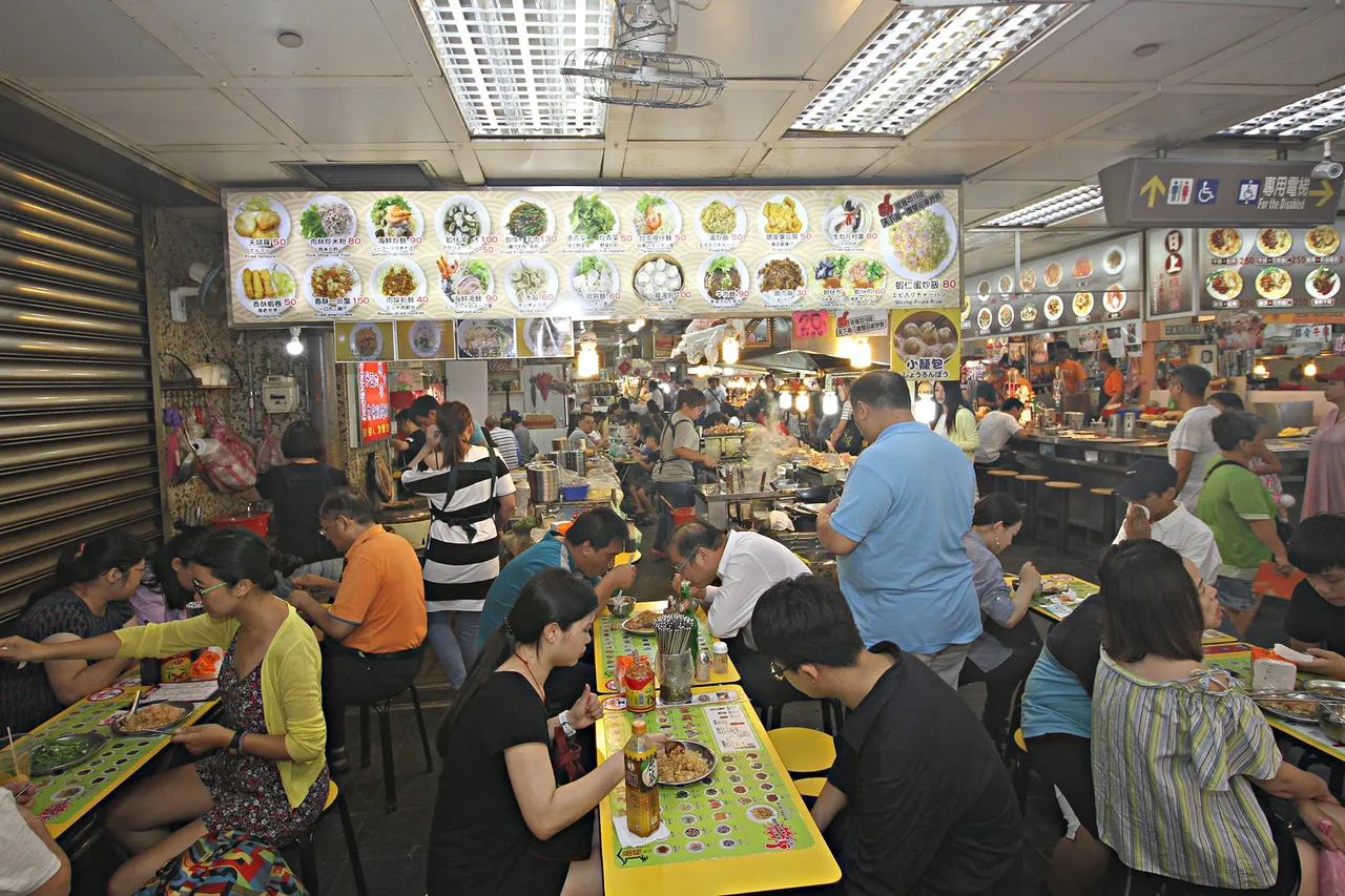 士林夜市內的士林公有市場地下美食街今起暫停營業。（翻攝自市場處官網）