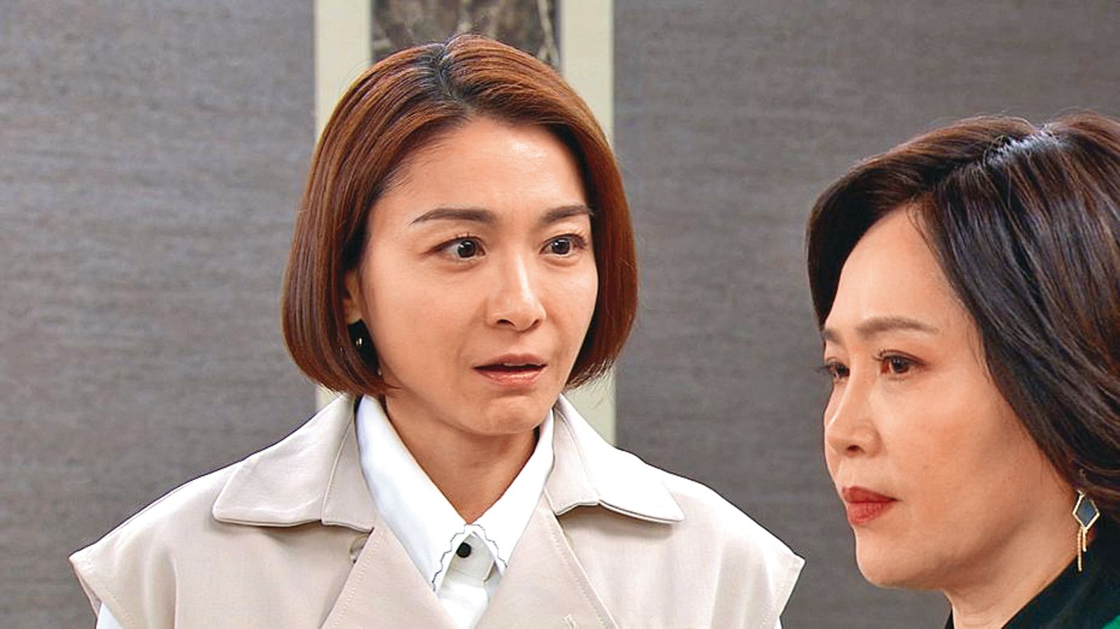 據悉,江祖平(左)已經低調請辭,但又在社群上表示會「撐」到最後。(三立提供)