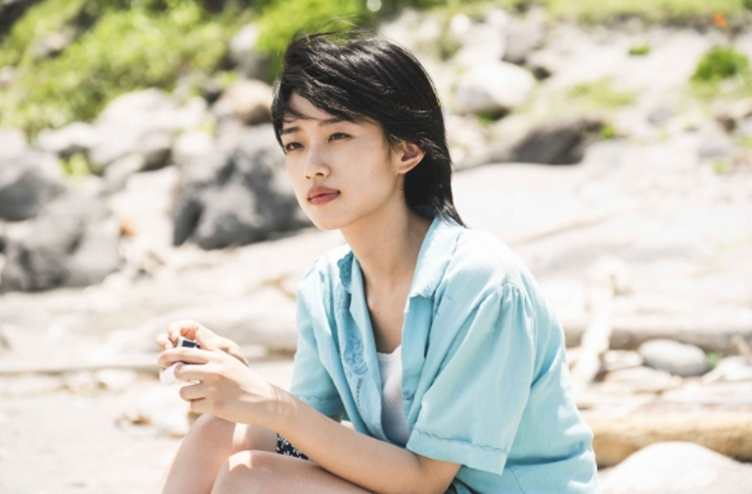 日本金獎影后河合優實在《旅與日子》飾演夏日的旅人。(天馬行空提供)