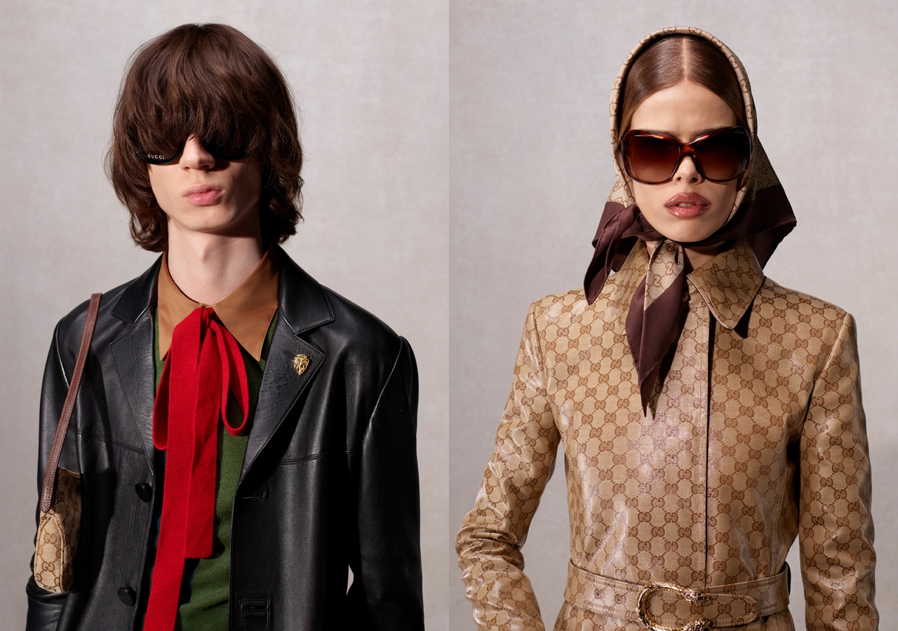 創意總監Demna Gvasalia為GUCCI打造的世界，有獨特的人物定義。（古馳提供）