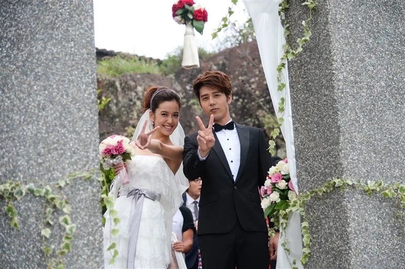 胡宇威和陳庭妮已於2023年登記結婚,兩人想辦戶外婚禮卻始終找不到合適的場地。(三立提供)