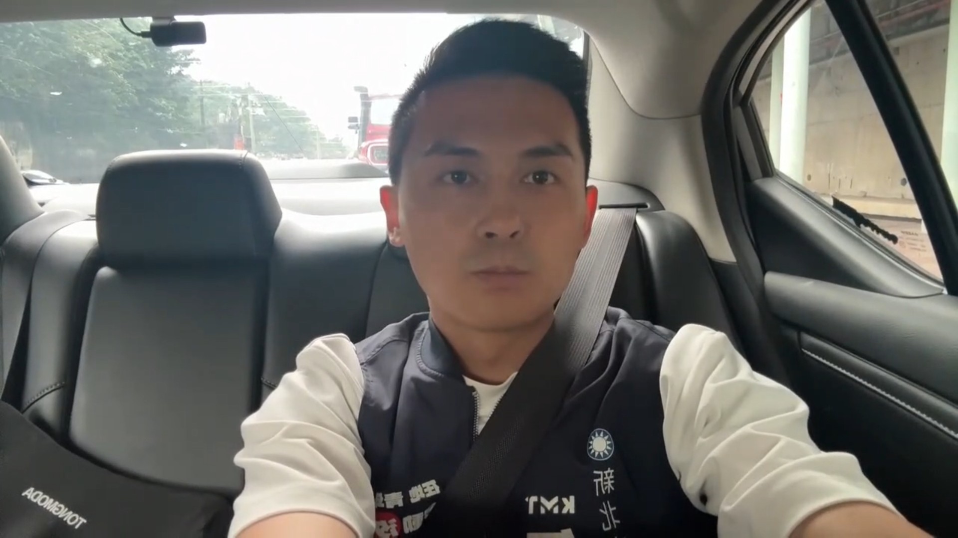 對於蕭敬嚴退選，何元楷強調他會全力以赴。（何元楷提供）
