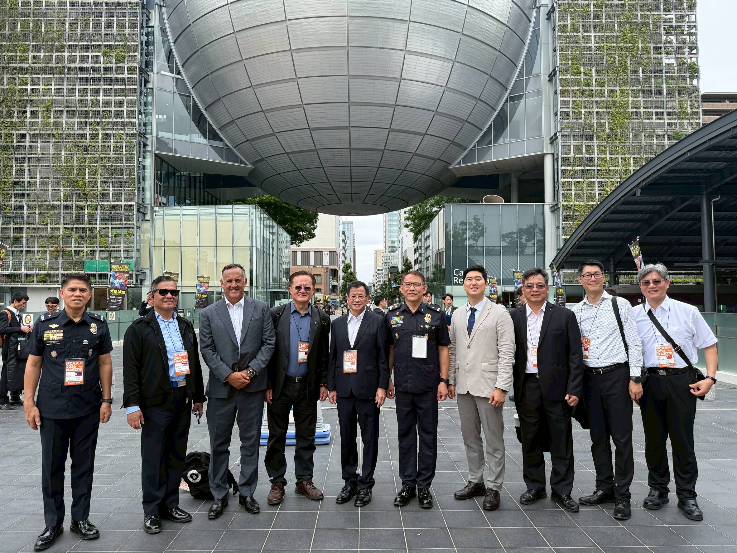 消防署與全國消防機關代表今出席日本名古屋舉辦亞洲消防首長協會（IFCAA）第34屆大會。