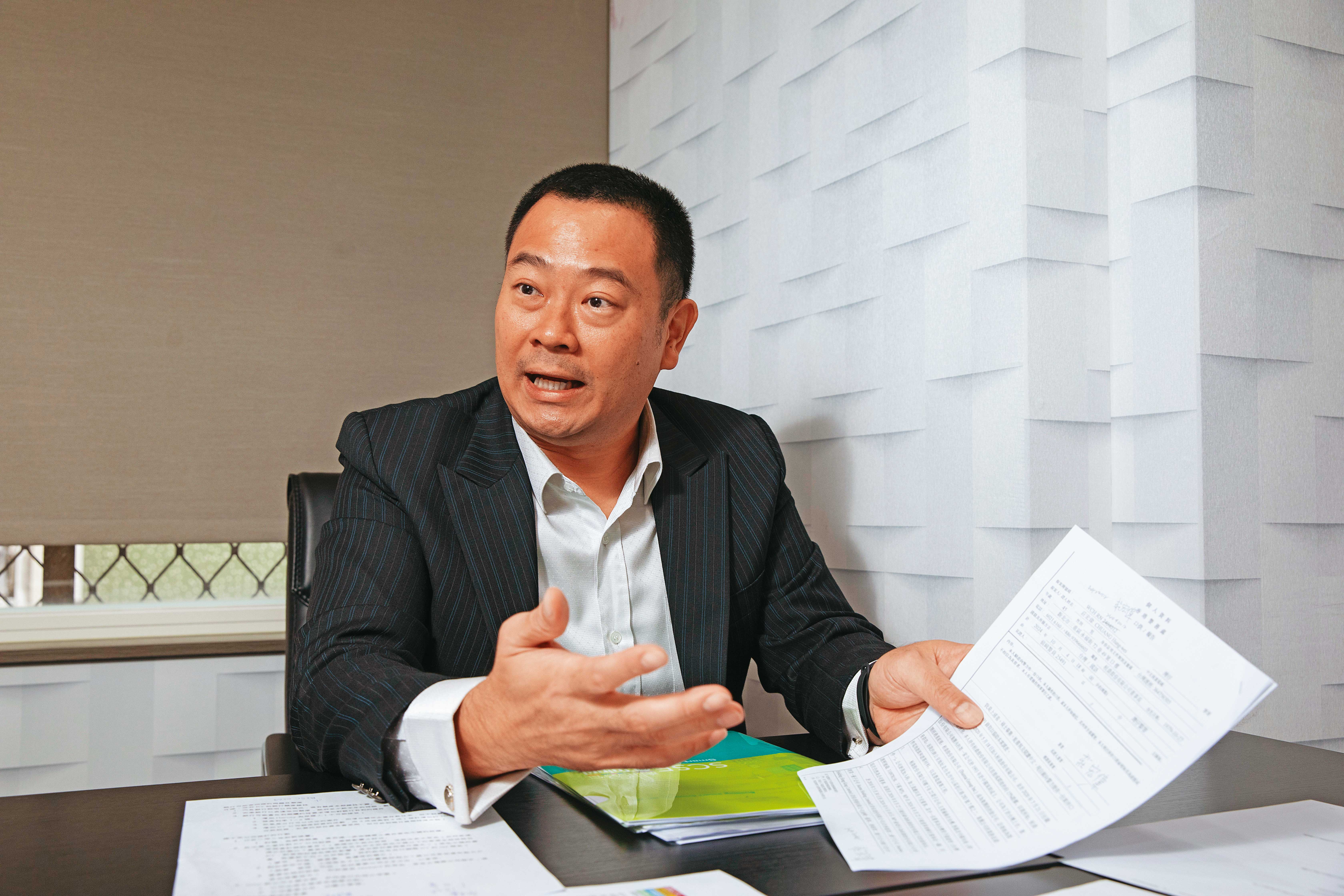 莊宏偉不滿前董事長張建智違法侵占公司股權,將張任內所作所為攤在陽光下。