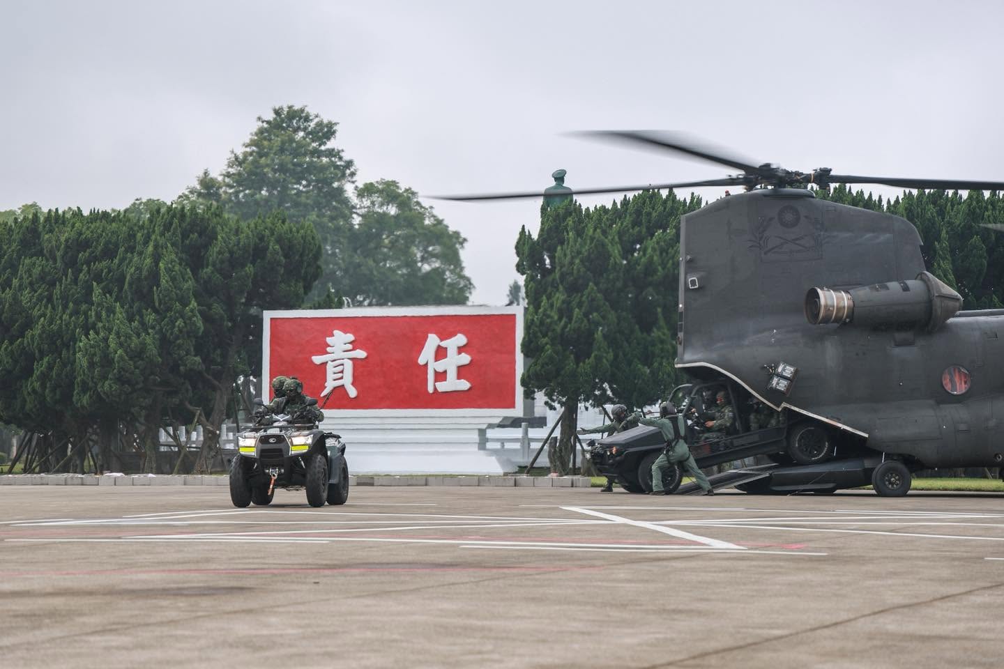 軍營淪砲房！少校新婚7天「漢光留守」激戰女上尉。圖示意圖非當事照片。（翻攝陸軍臉書）