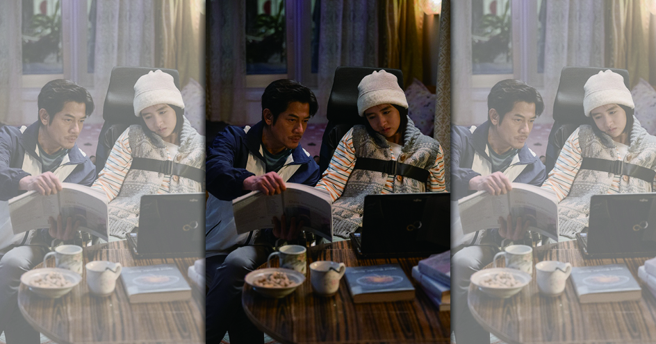  金馬影帝郭富城（左）在《無名指》裡飾演家有罕病女的父親，從逃避養育到一肩擔起照顧責任。 （華映娛樂提供）