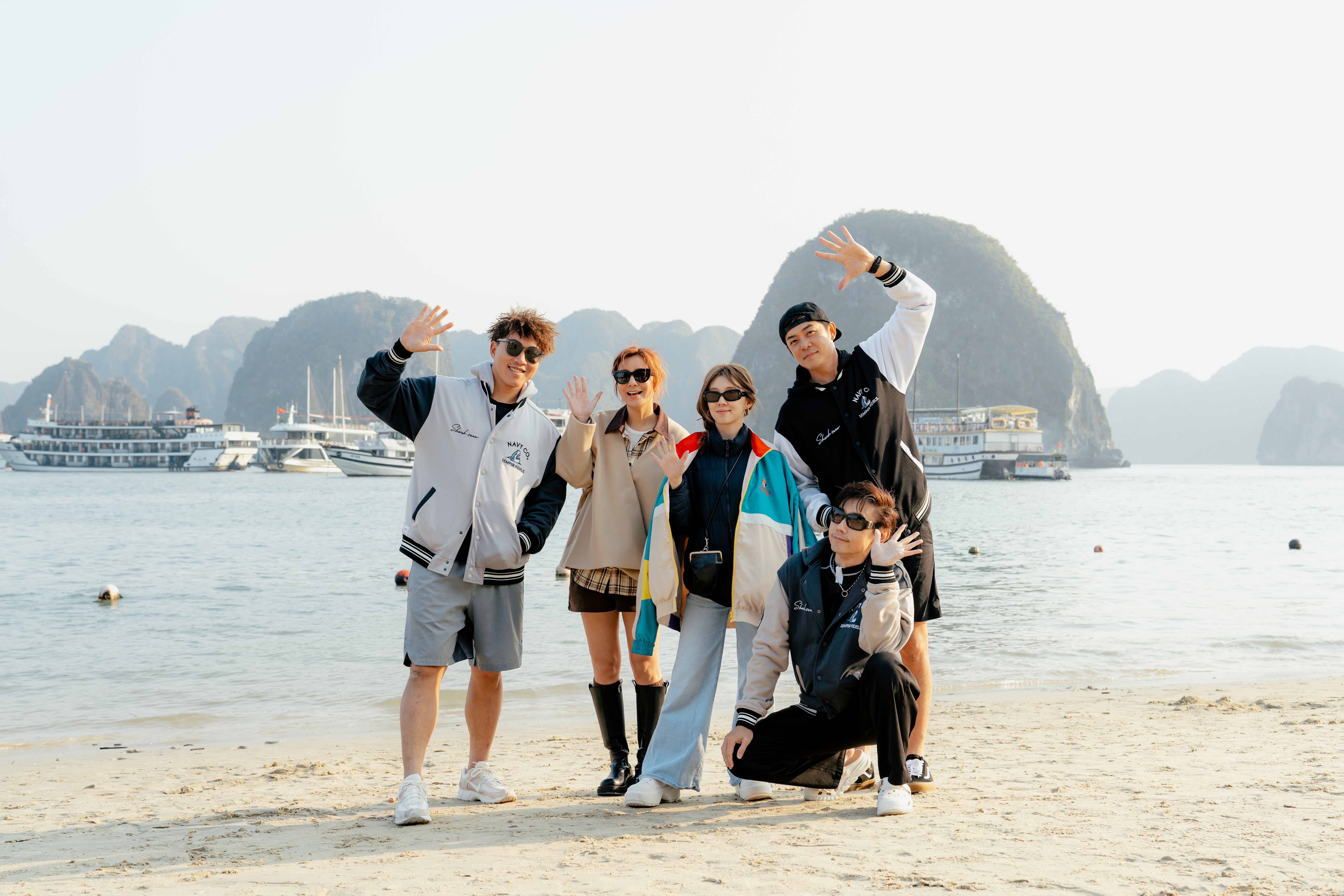 《嗨！營業中5》到越南下龍灣出外景。（好看娛樂提供）