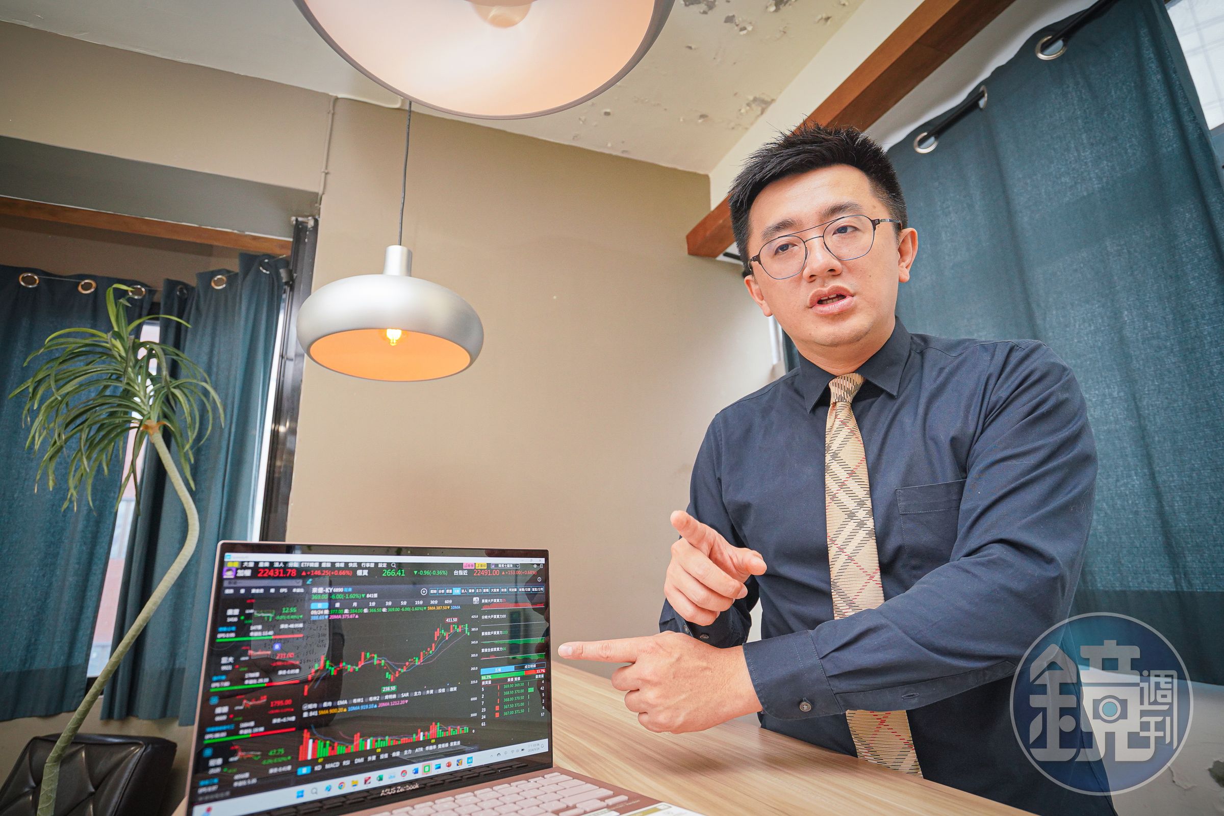 張捷對投資充滿熱情,靠著產業「知識護城河」持續壯大財富。