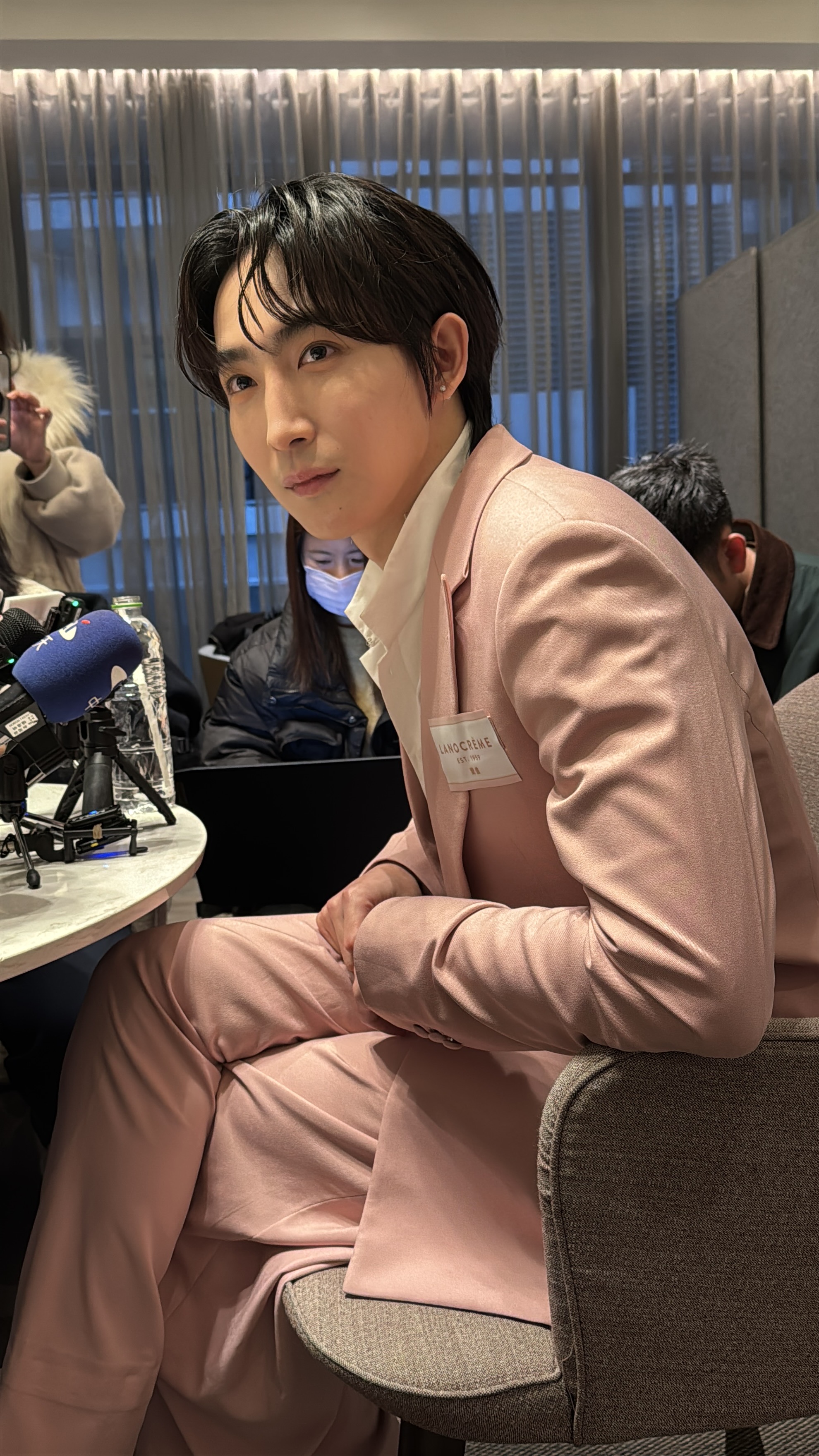 黃宏軒面對媒體追問戀情直球面對。