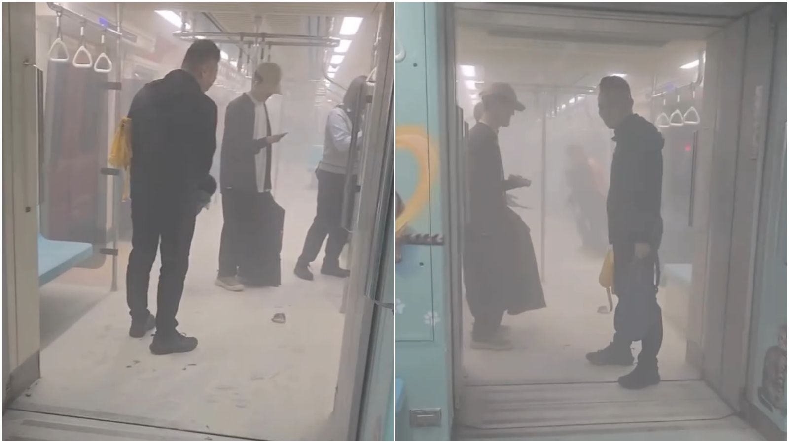 北捷又出事!板橋站突「煙霧瀰漫」乘客嚇壞狂奔 急疏散450人