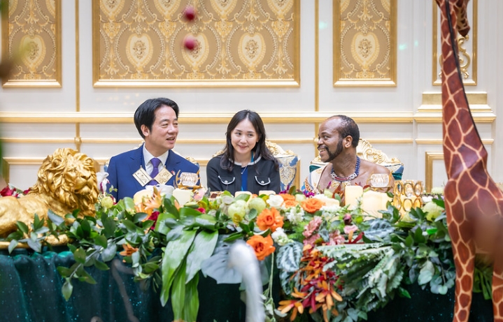 總統賴清德昨日出訪史瓦帝尼。（總統府提供）