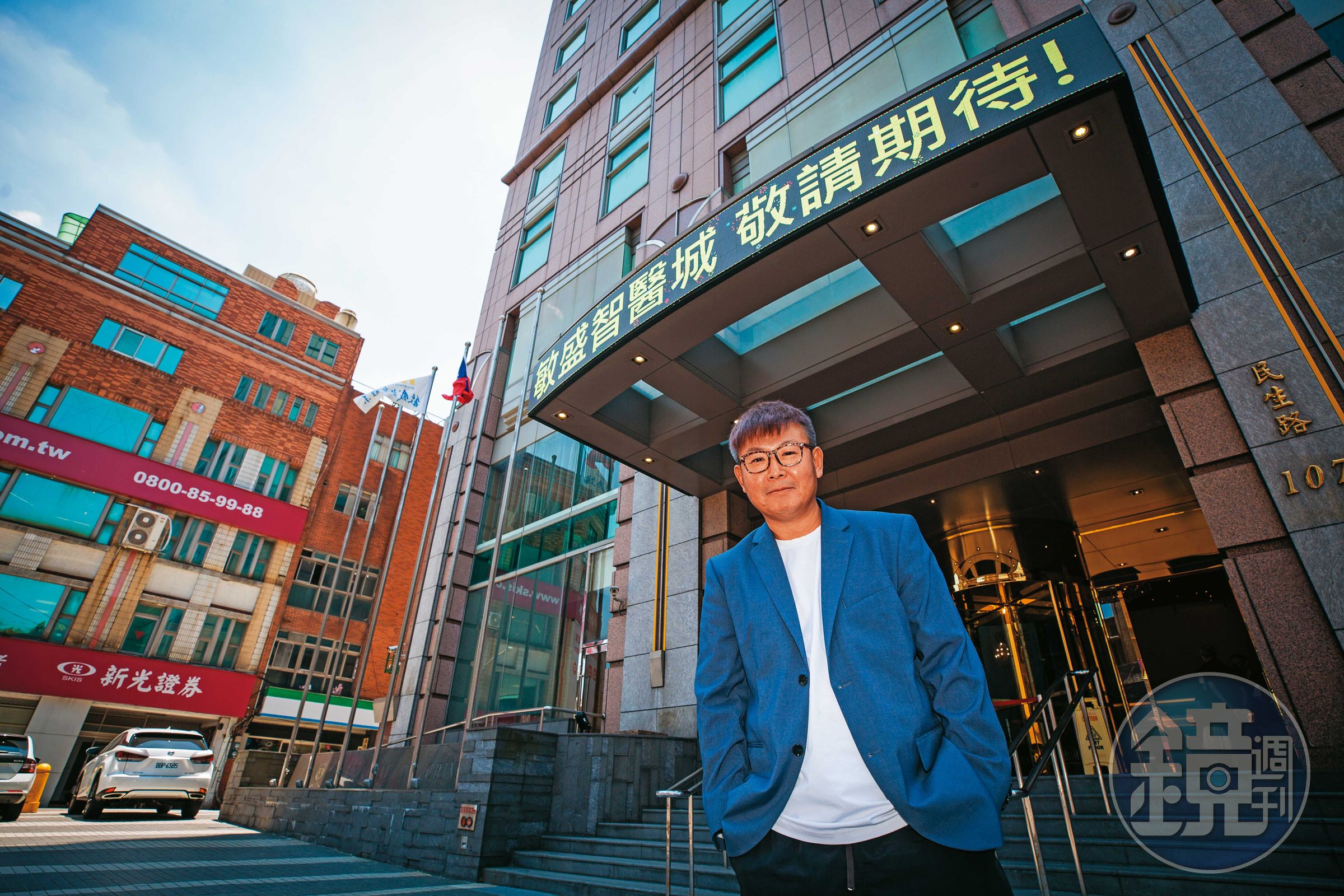 敏盛醫療事業布局完整，2018年拿下躍獅100％股權。圖為敏盛醫療體系執行長楊弘仁。