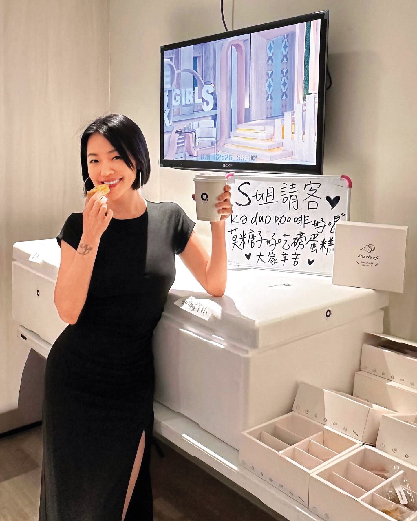 小S最近po出戒酒後的照片，被讚回春。（翻攝自小S IG）