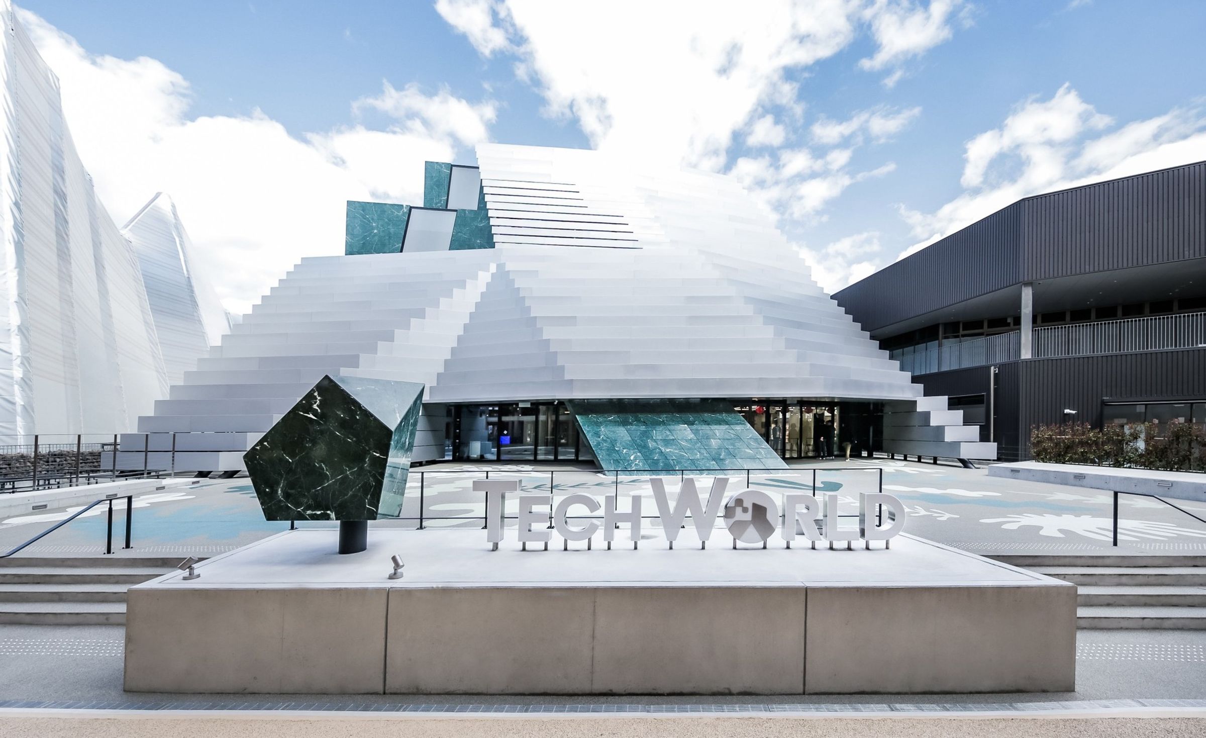 台灣將以主題館「TECH WORLD館」在大阪關西萬博登場。（翻攝自臉書Expo2025techworld）