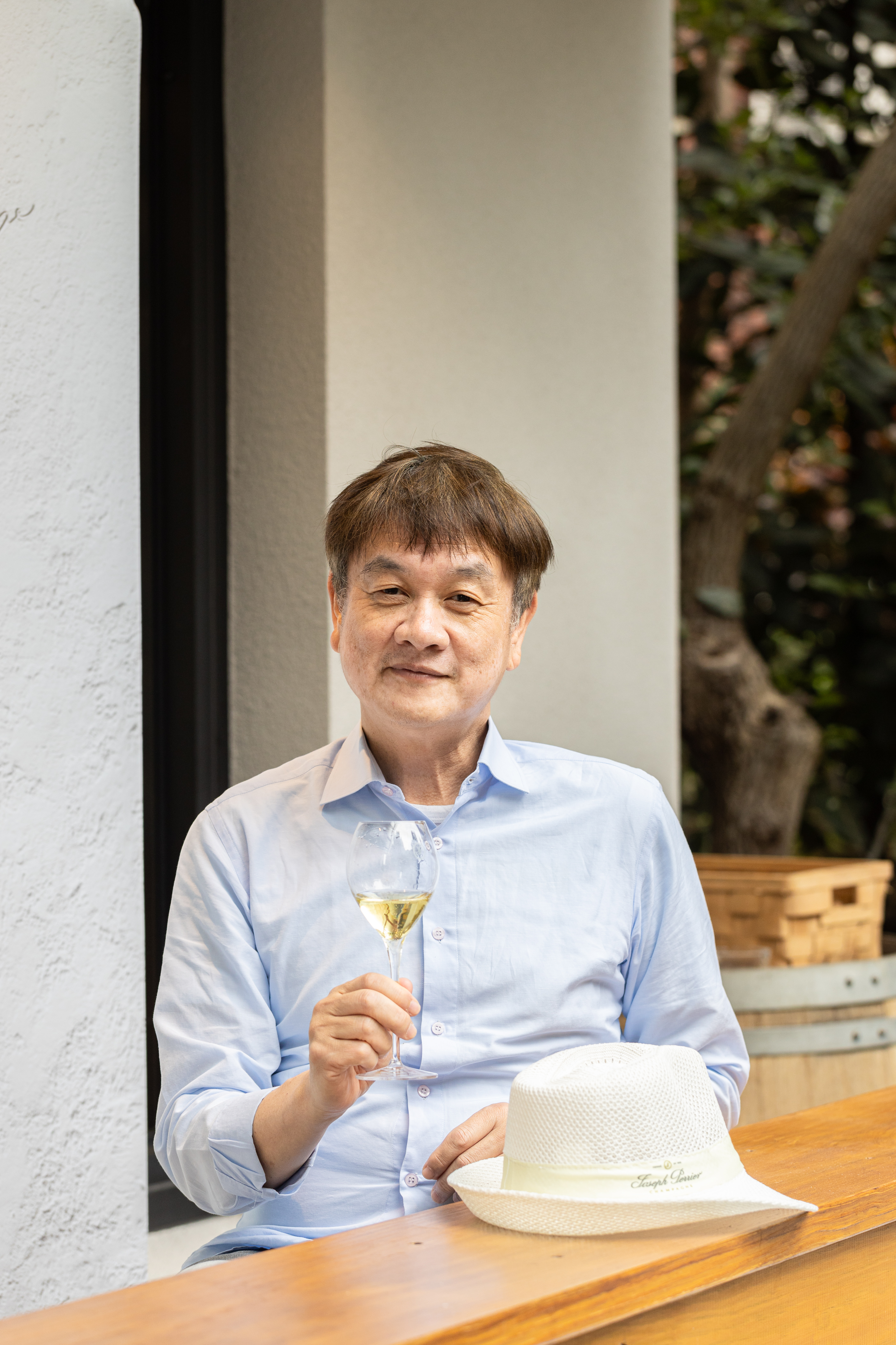 美多客總經理方長發在台灣從事葡萄酒產業已超過30年。