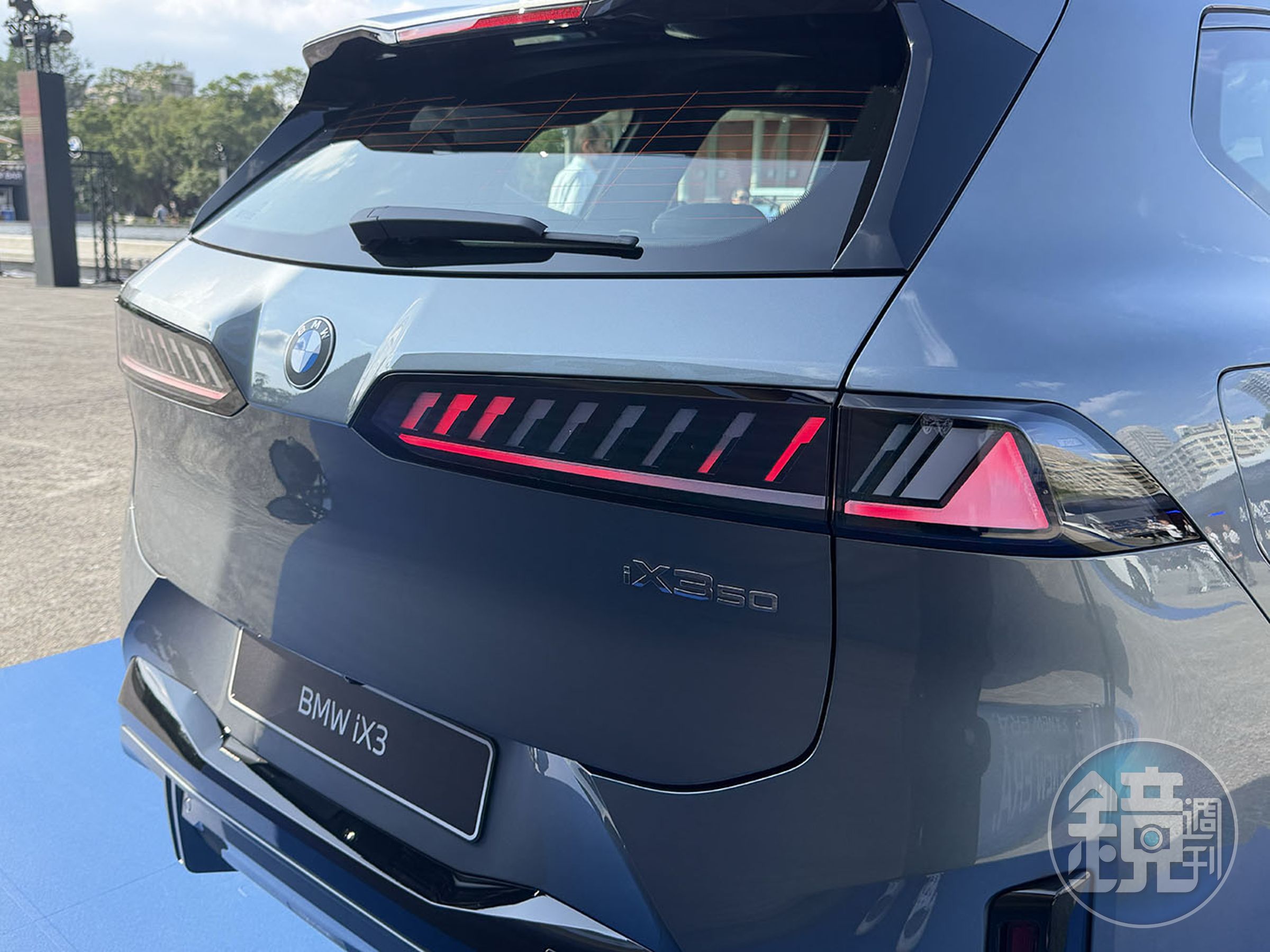 iX3的外觀設計與現行的BMW車款有相當大的差異。