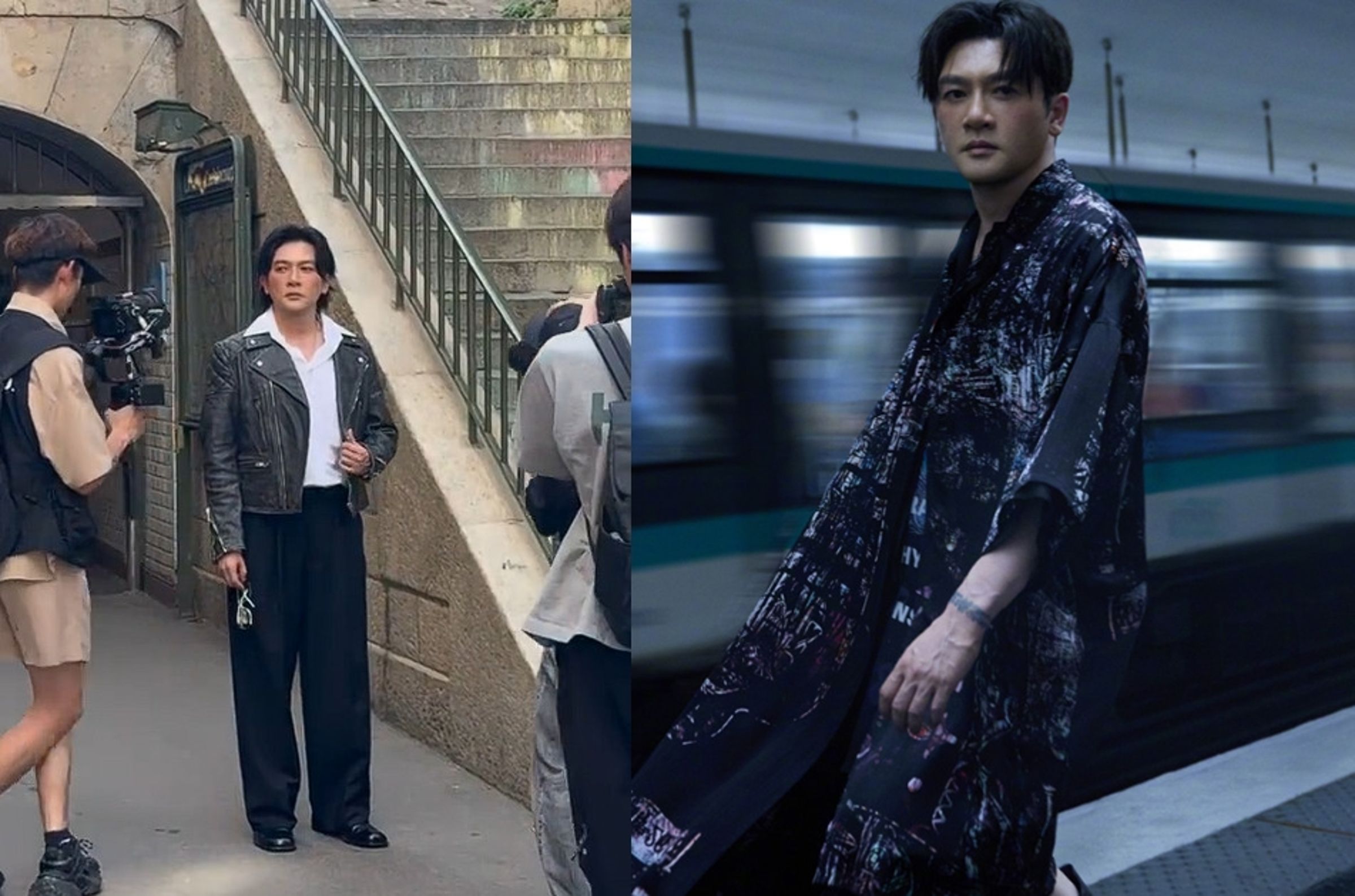 蘇有朋妝容成為社群討論焦點，不少人驚呼完全認不出來。（翻 攝微博）