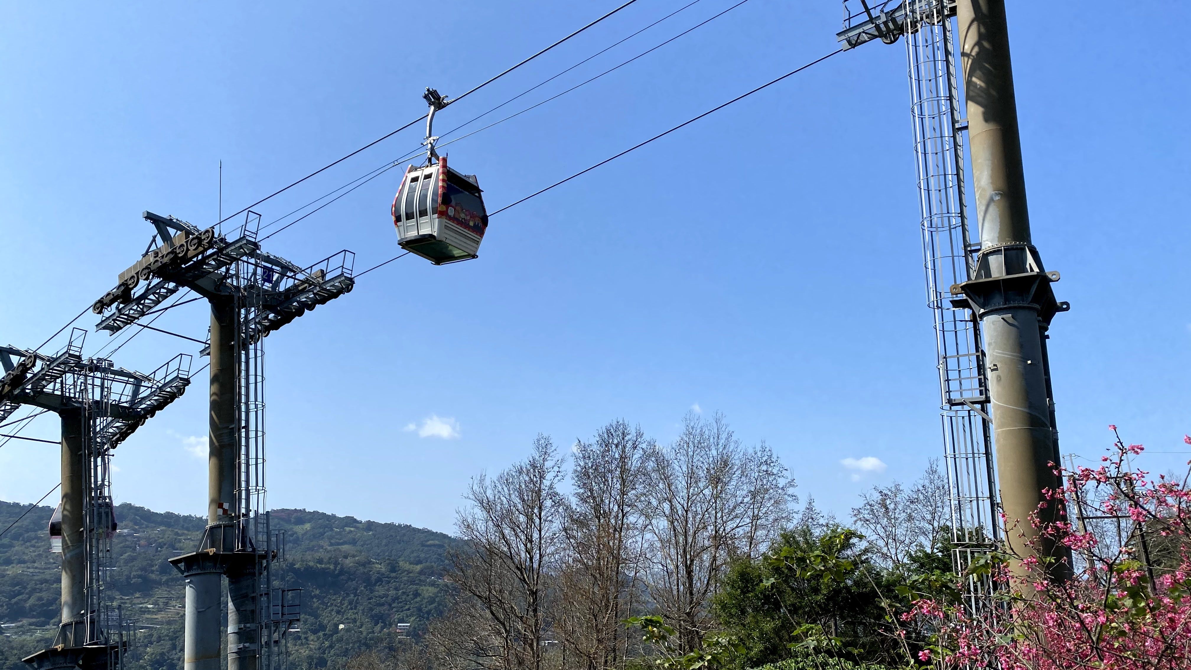 貓空纜車也將自6月24日至7月12日止，進行為期19天的年度檢修暫停營運。（北捷提供）