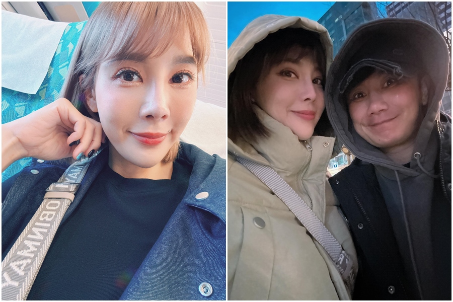 郭婷筠洗澡後不慎滑倒受傷，老公彭正聽聞聲響後立刻衝入浴室查看。（翻攝自黑色旋風郭婷筠臉書）