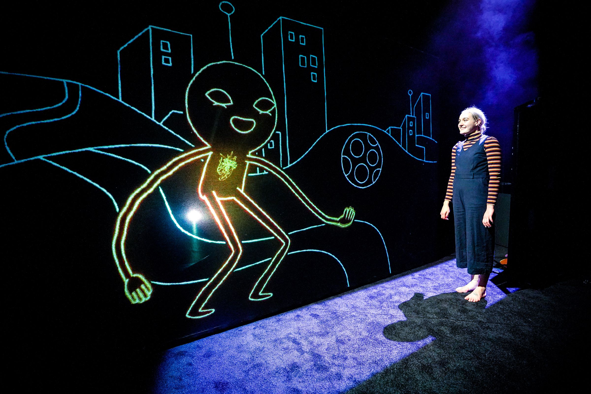 兒童劇《閃閃星》曾入圍2022年雪梨戲劇獎（Sydney Theatre Award）最佳兒童製作。（北藝中心提供）  