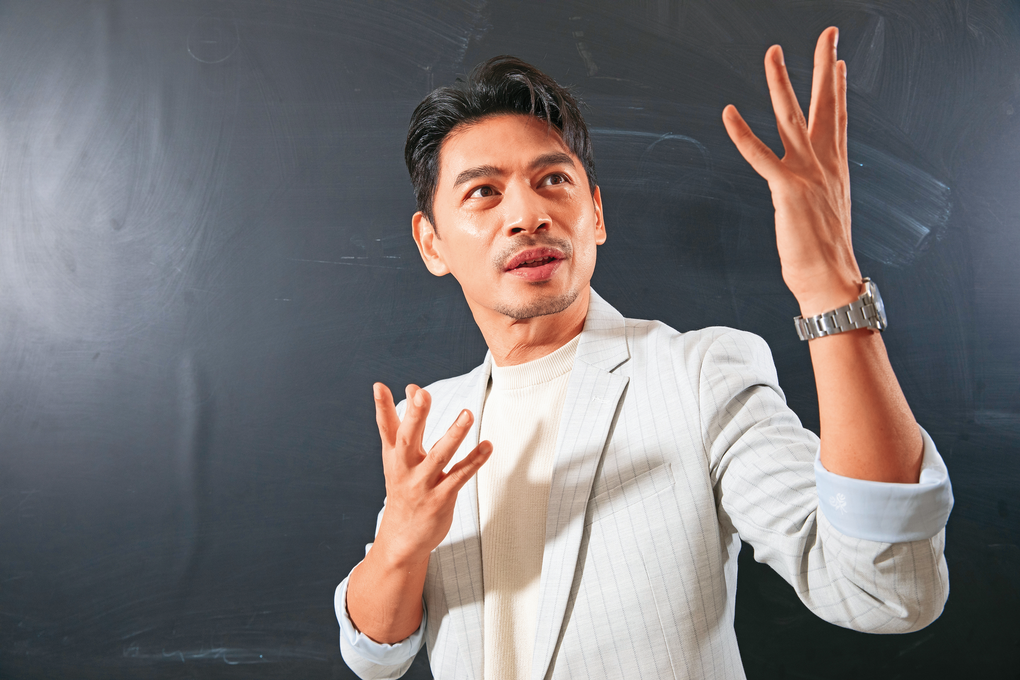 阿Ken今年獲金鐘獎雙料入圍，同時角逐導演獎和主持人獎。