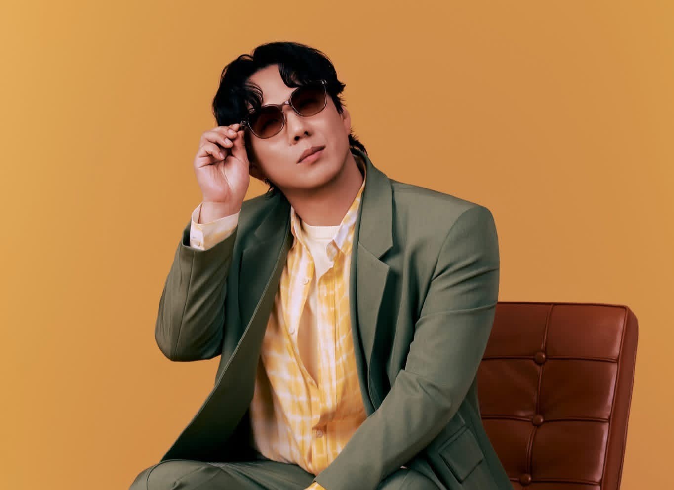 蕭煌奇吃鰻魚飯，笑稱吃魚補眼睛，幽默發文逗樂網友。（圖／翻攝自蕭煌奇Threads）

