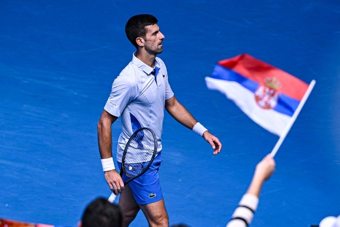 喬科維奇澳網4強不敵義大利新星辛納，無緣史無前例的第11座澳網冠軍。（翻攝自Australian Open臉書）