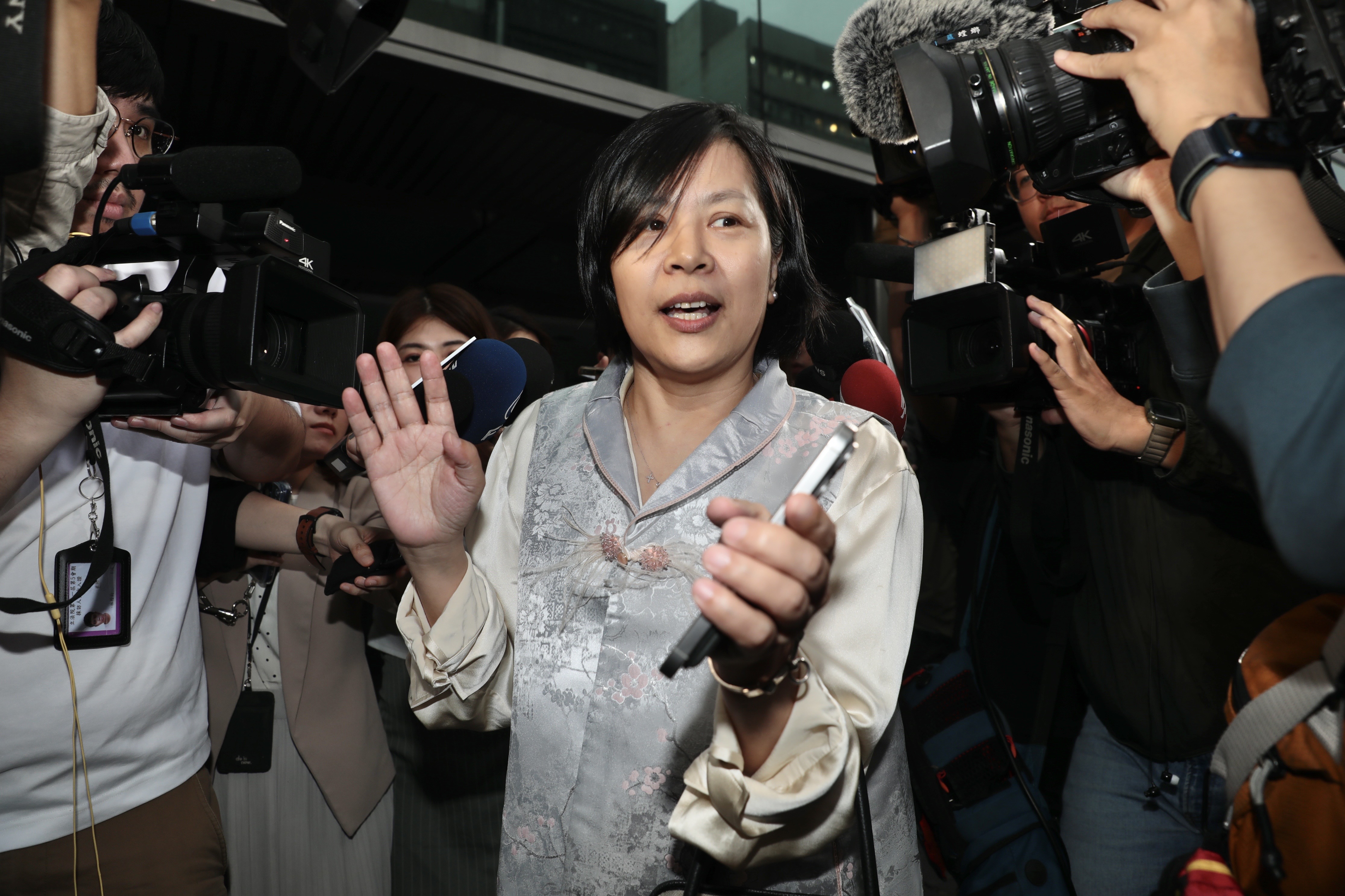 民眾黨不分區立委提名人李貞秀近期風波不斷。（鏡報林煒凱）