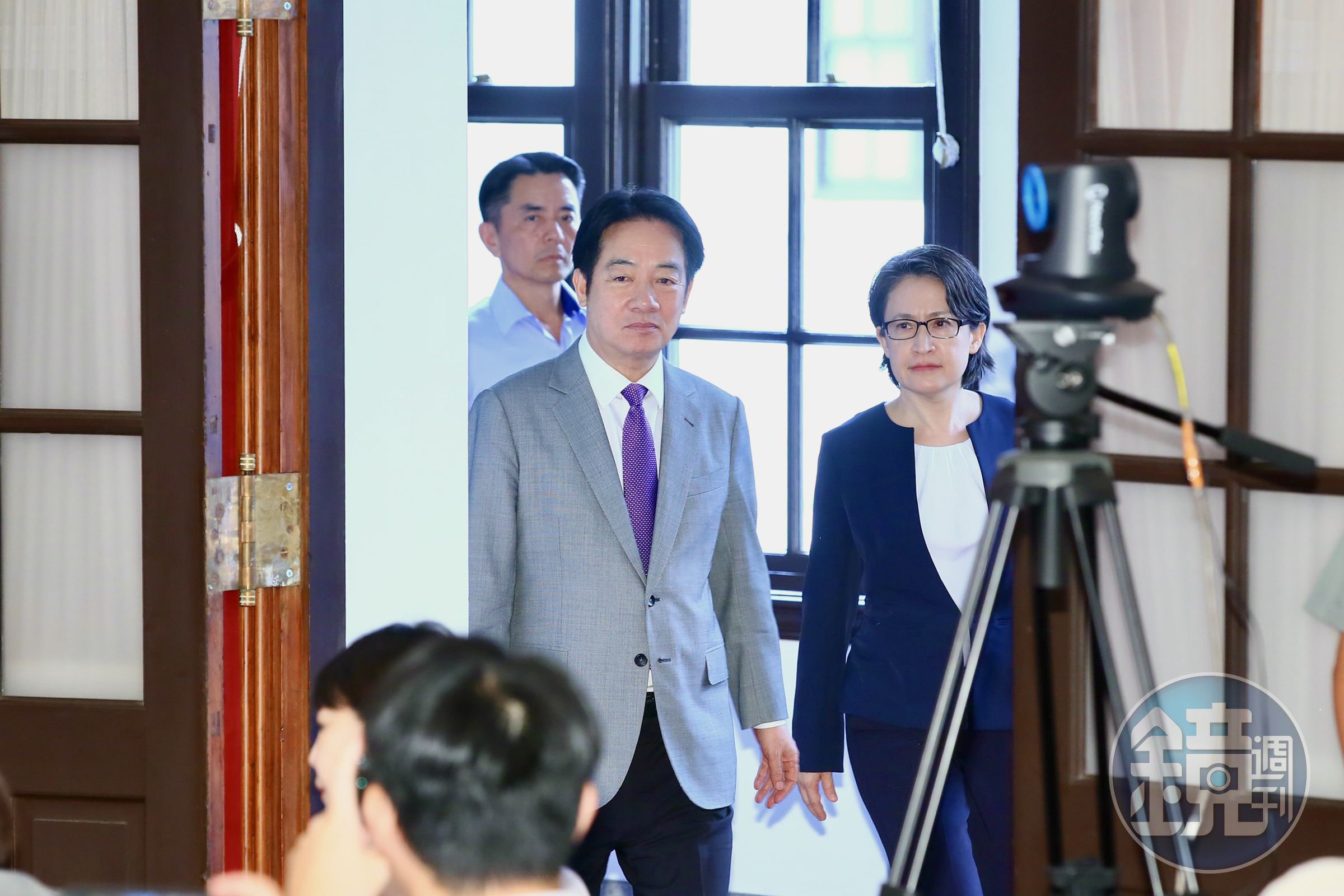 賴清德開記者會談20%關稅，強調台美雙方簽有保密協議。