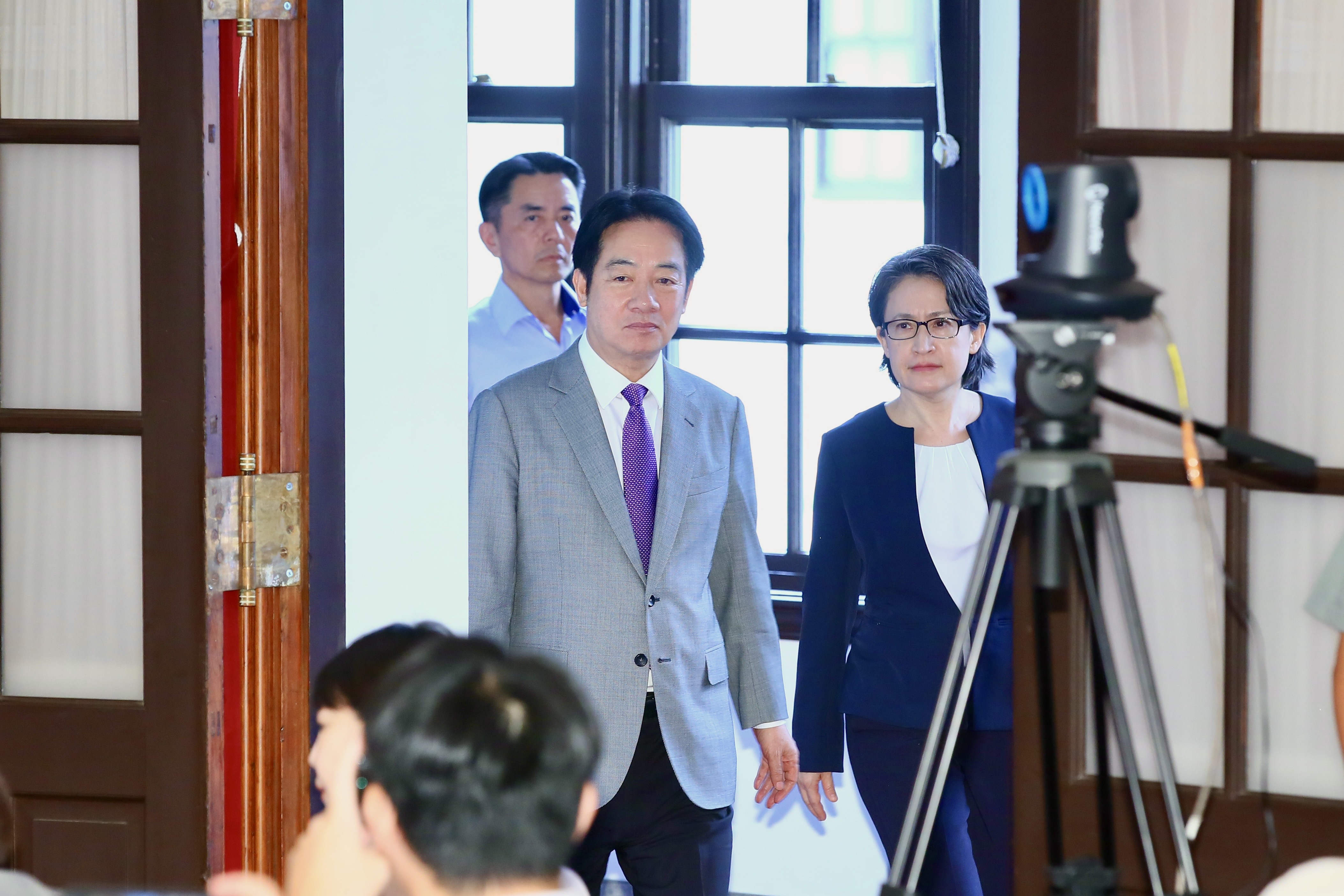 賴清德開記者會談20%關稅，強調台美雙方簽有保密協議。