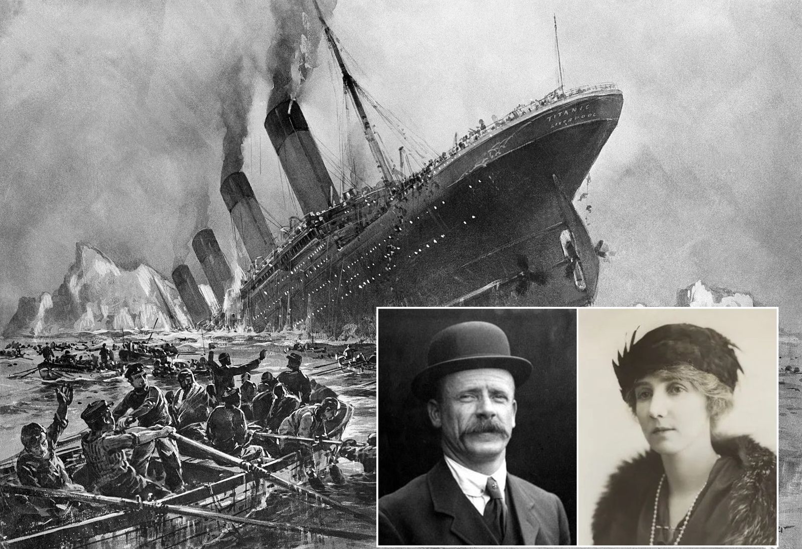鐵達尼號沉沒114年再曝祕辛!女伯爵與水手聯手救下25人 「跨階級通信」至死:她比男人更勇敢