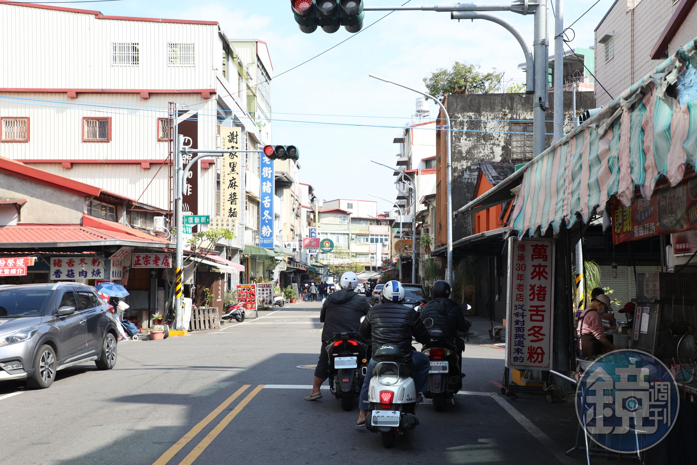 旗山老街3大豬舌冬粉名店各自擁有擁護者。