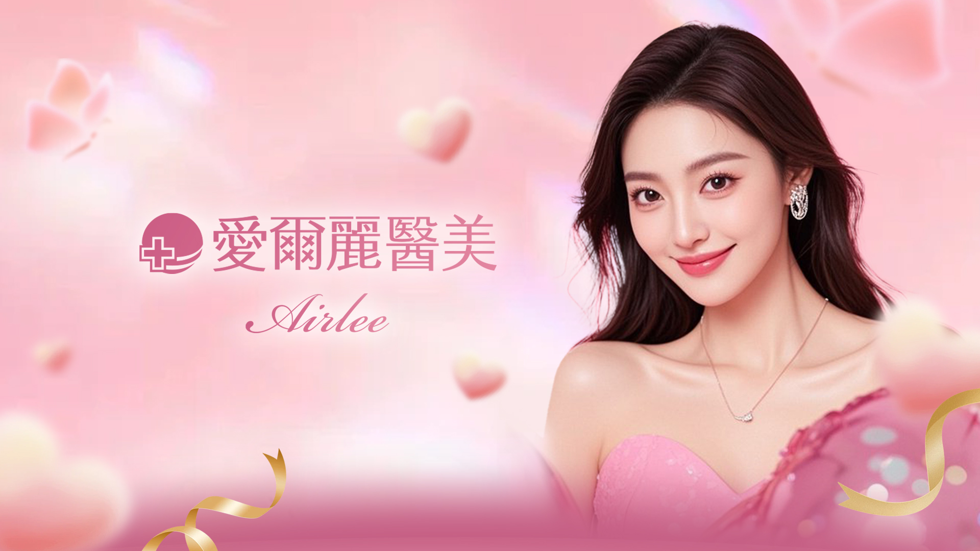 愛爾麗封面照悄悄換成1名AI美女。（翻攝愛爾麗診所臉書）